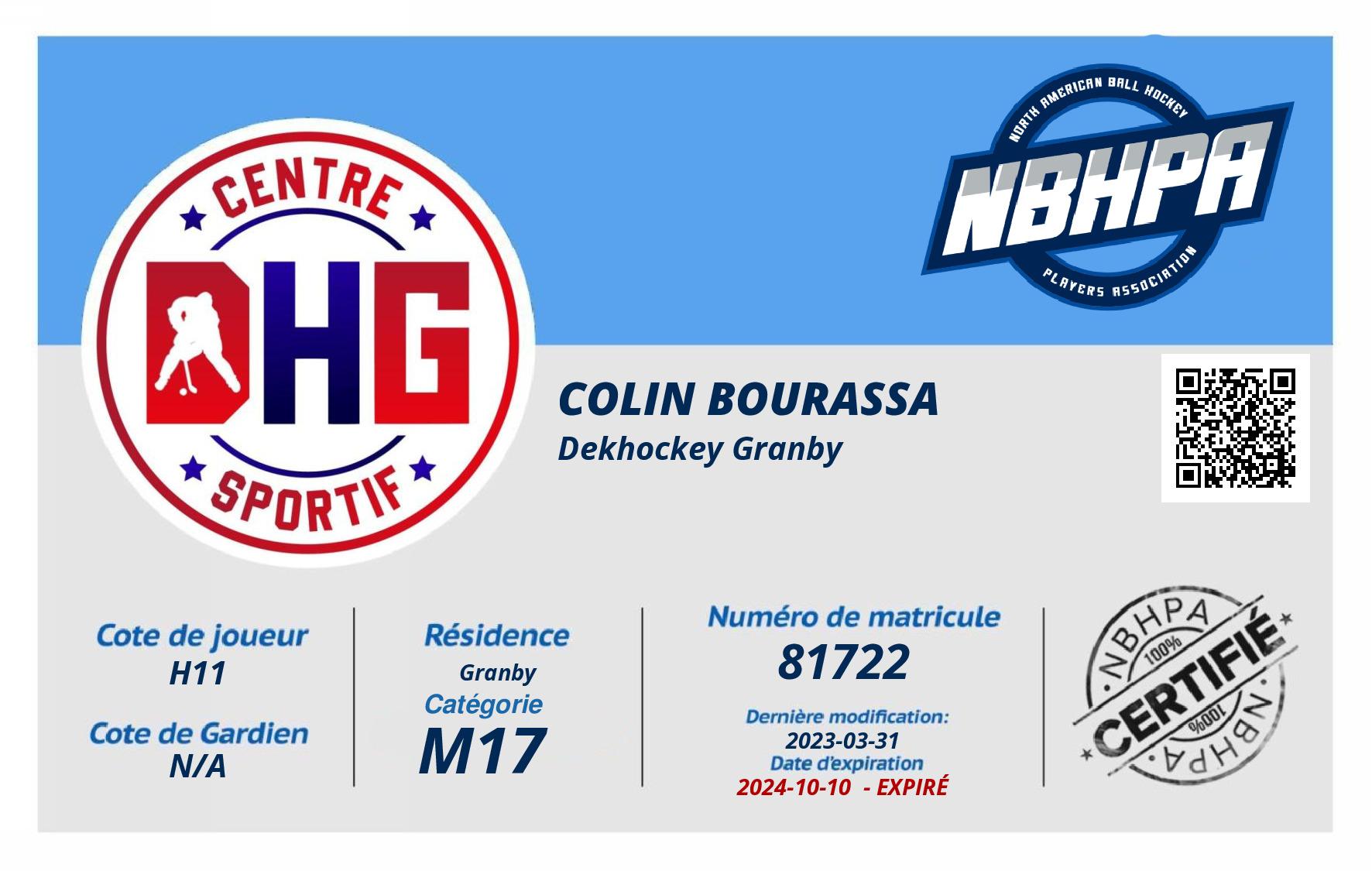 Colin Bourassa