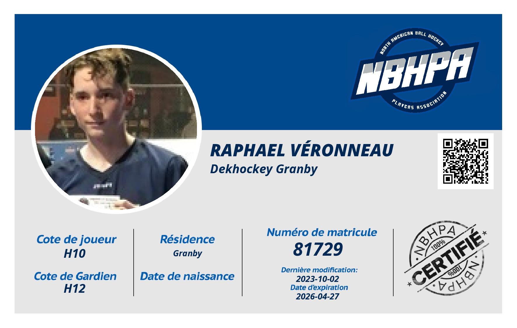Raphael Véronneau