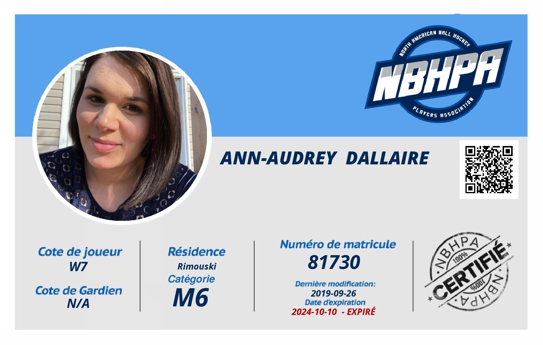 Ann-Audrey  Dallaire