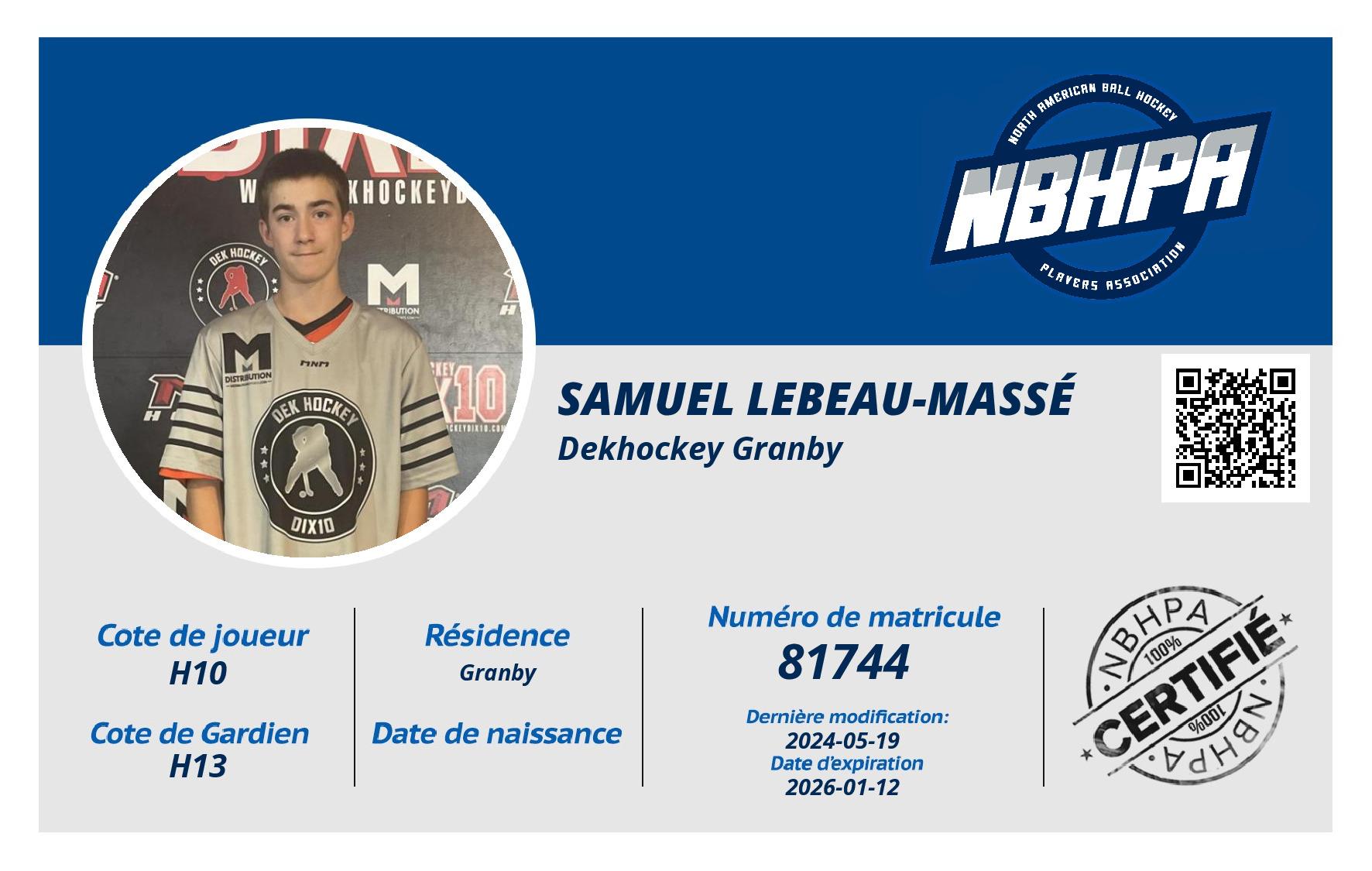 Samuel Lebeau-Massé