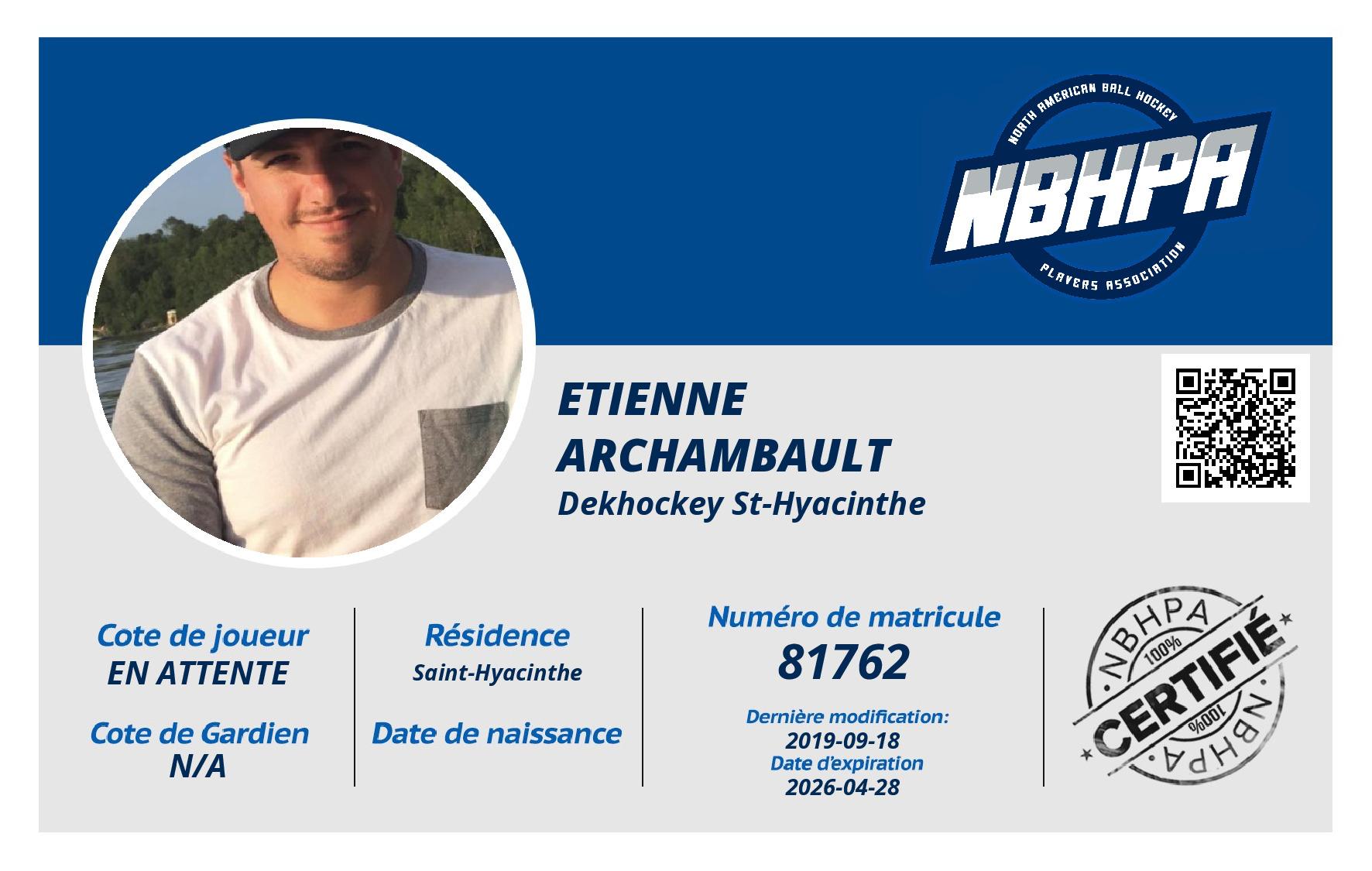 Etienne Archambault