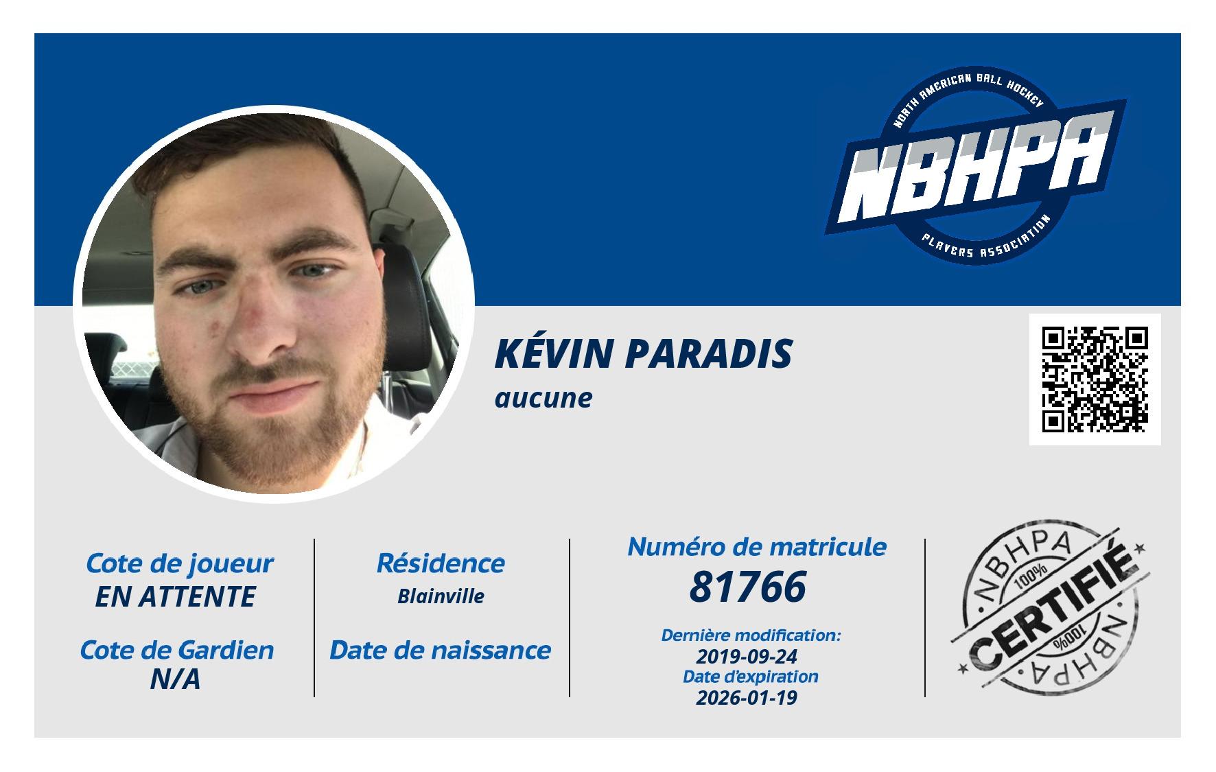Kévin Paradis