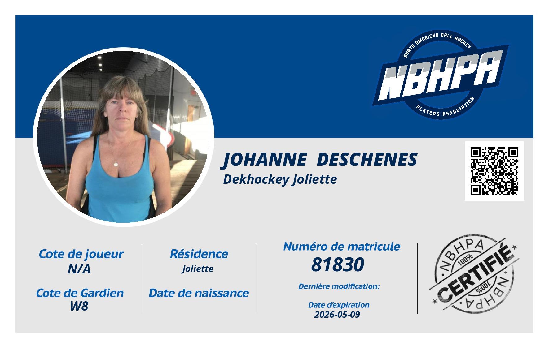 Johanne  Deschenes 