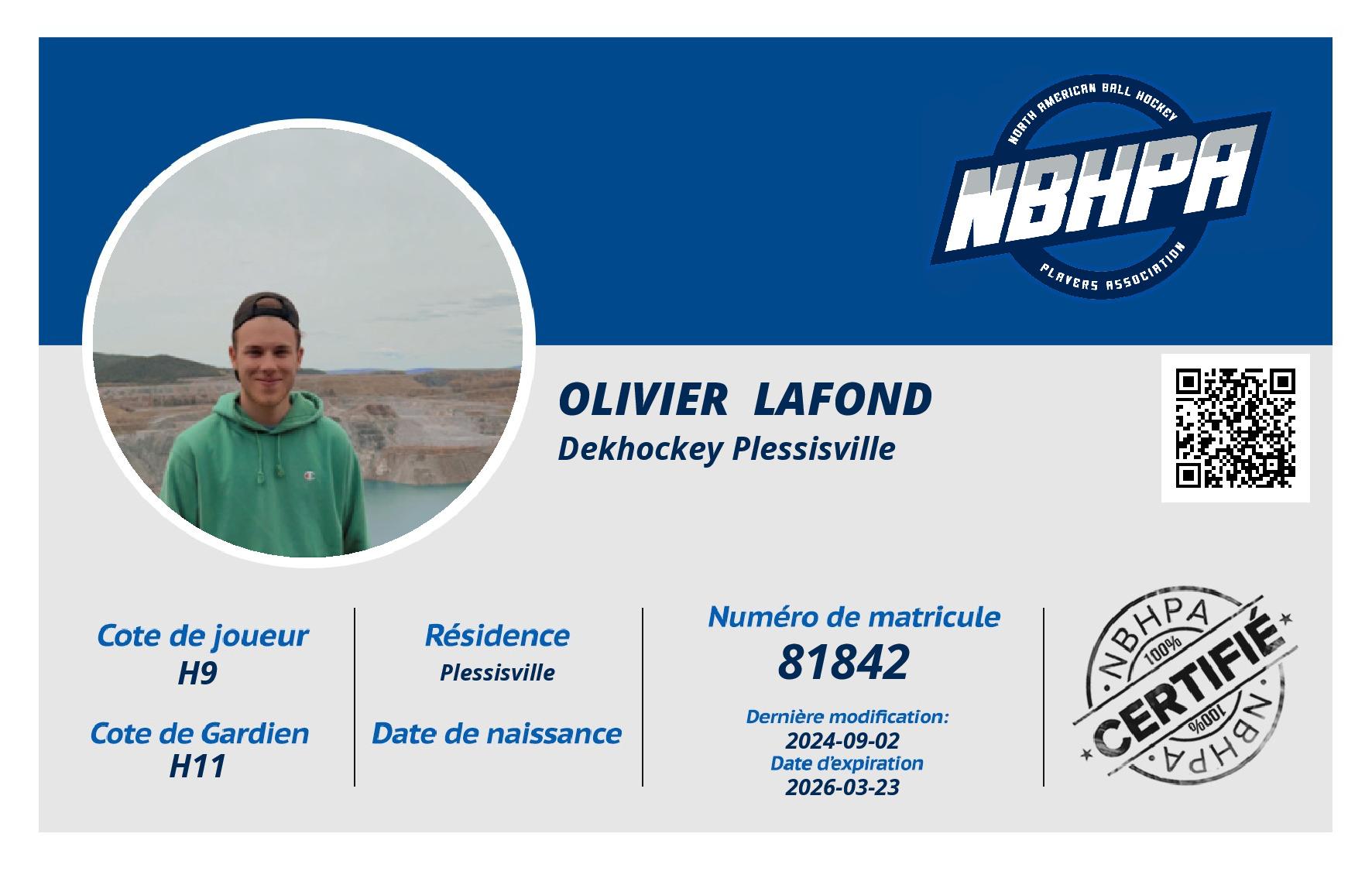 Olivier  Lafond