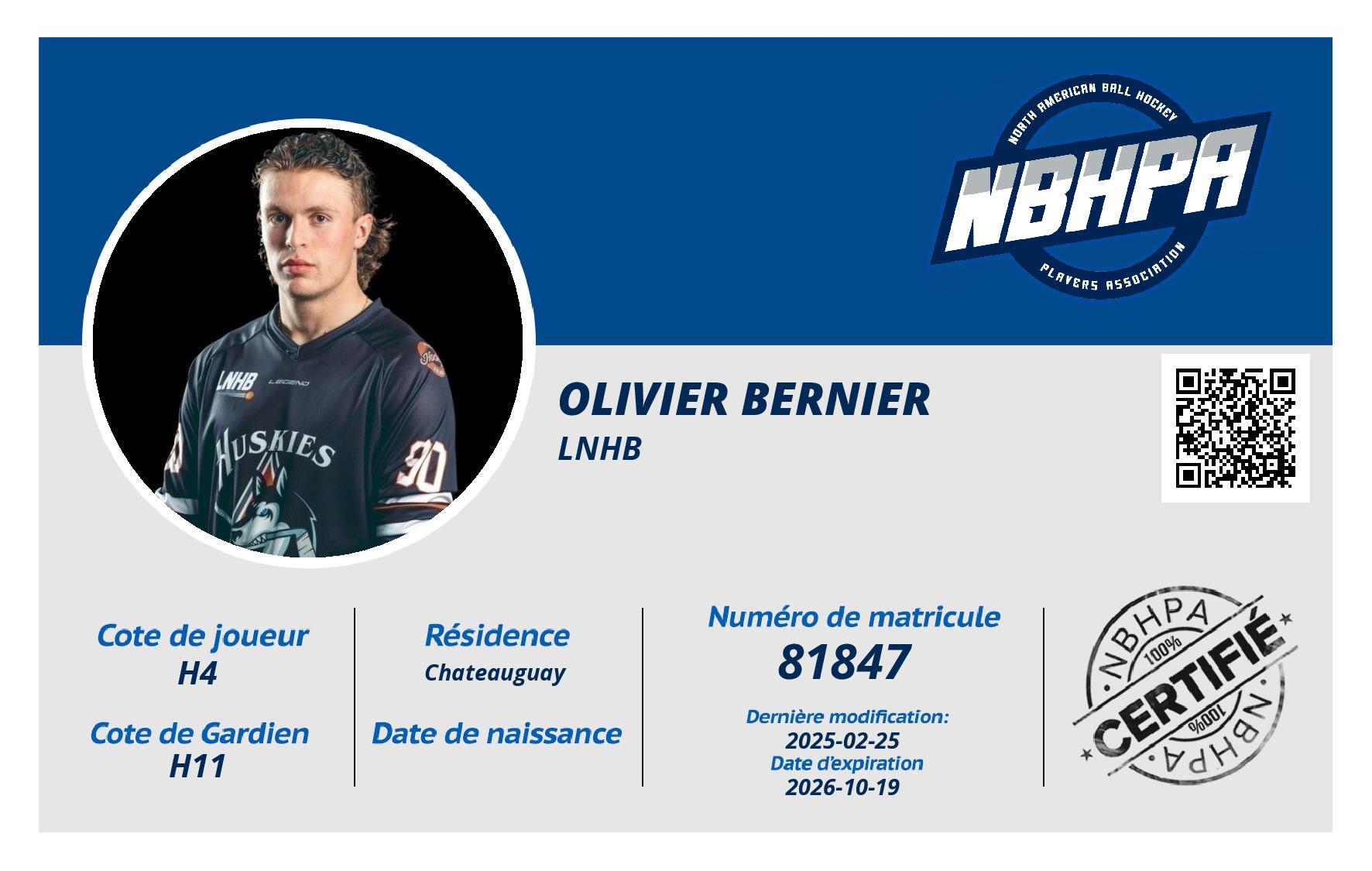 Olivier Bernier 