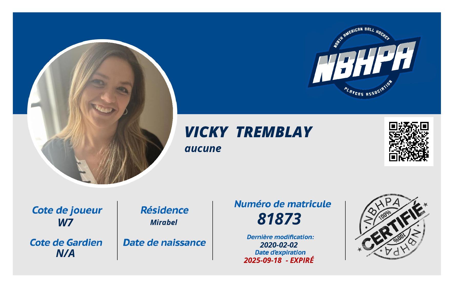 Vicky  Tremblay 