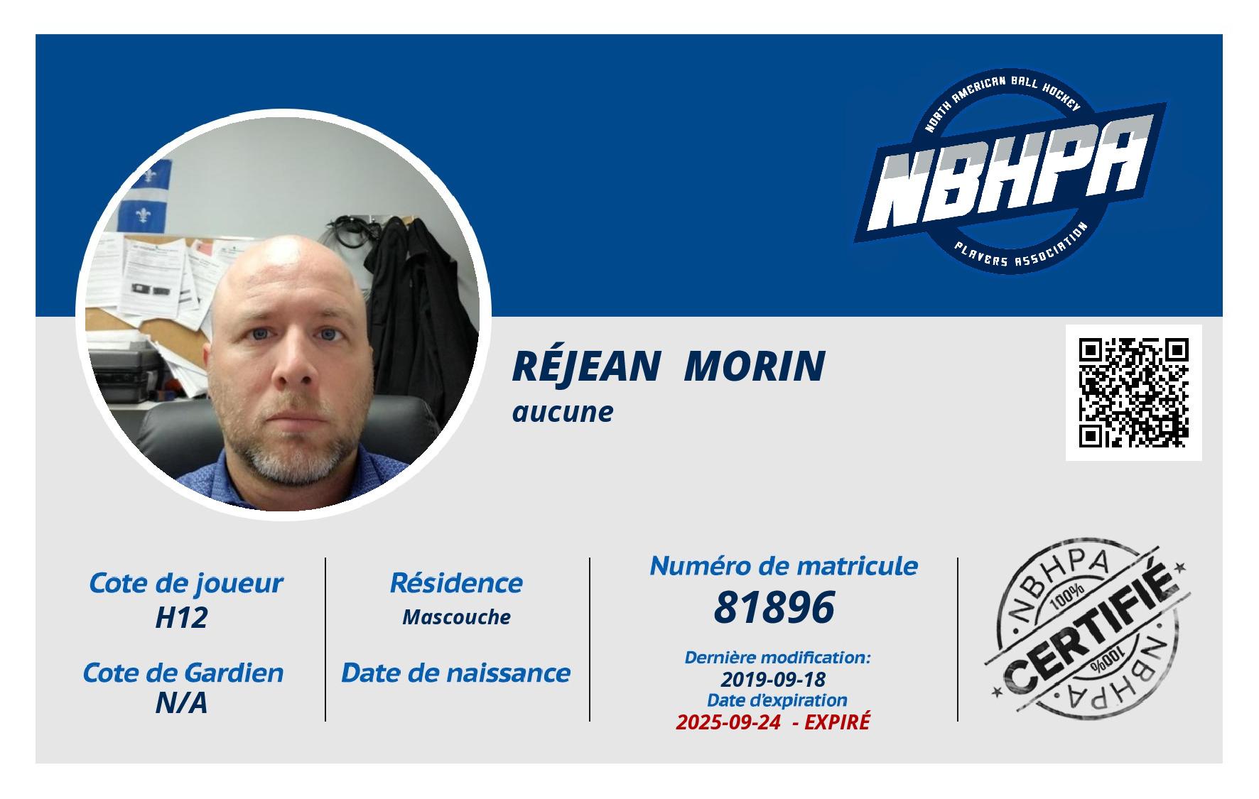 Réjean  Morin