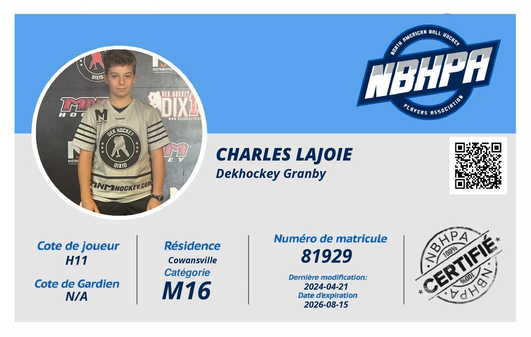 Charles Lajoie