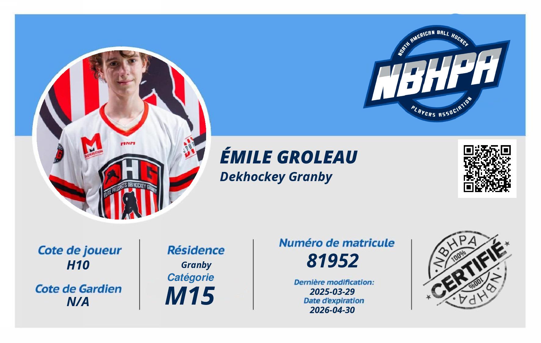 Émile Groleau