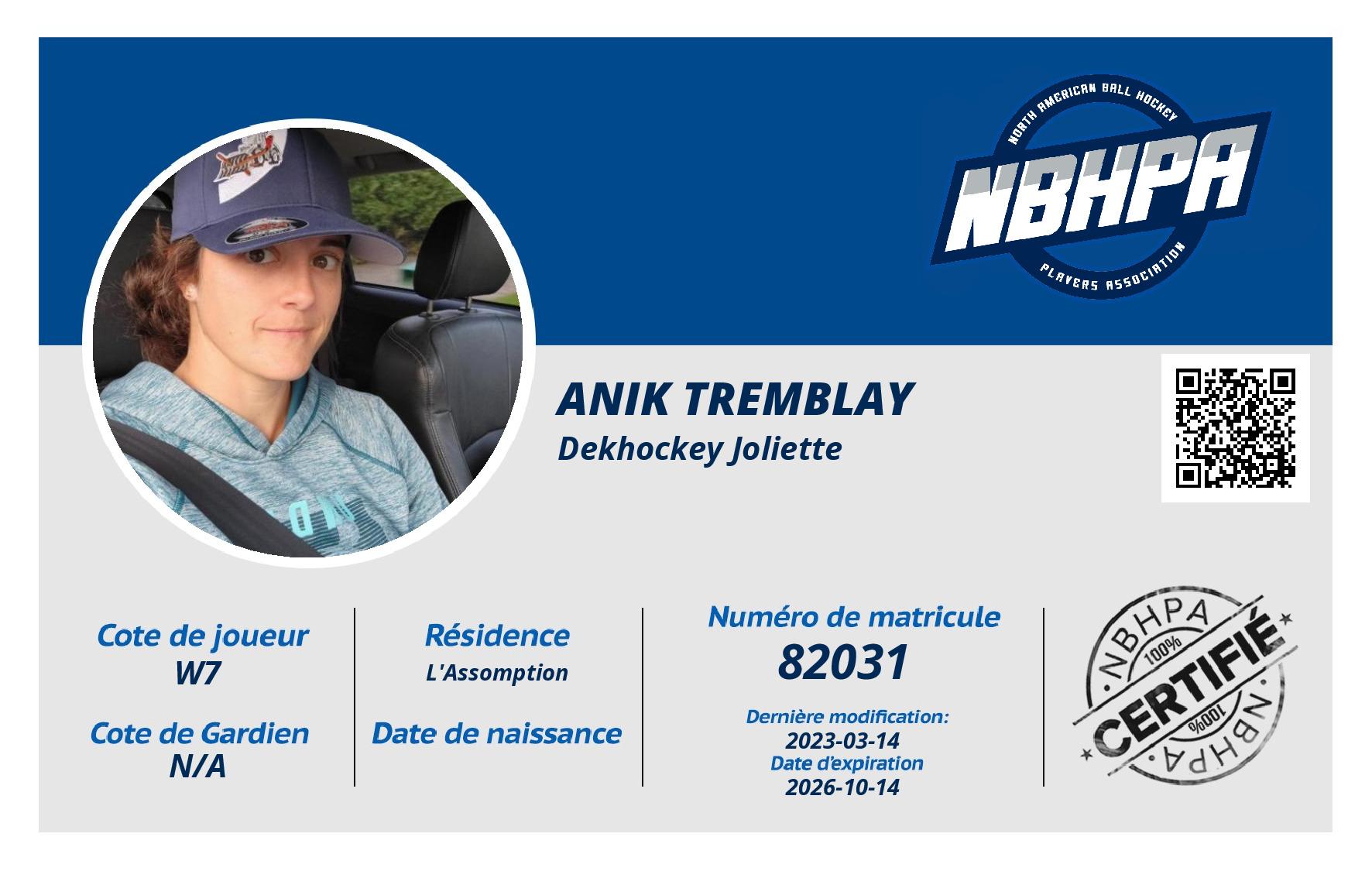 Anik Tremblay