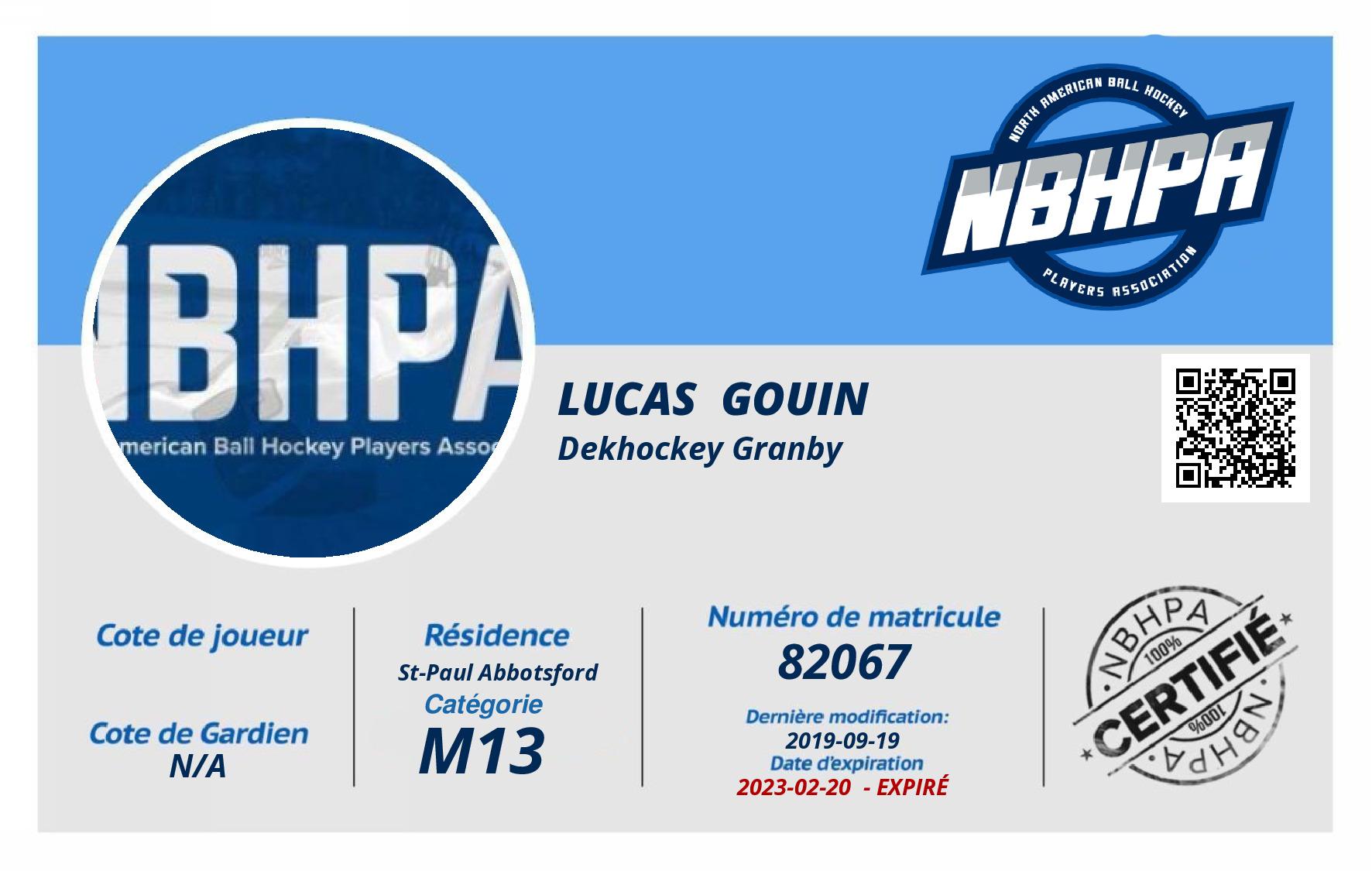 Lucas  Gouin