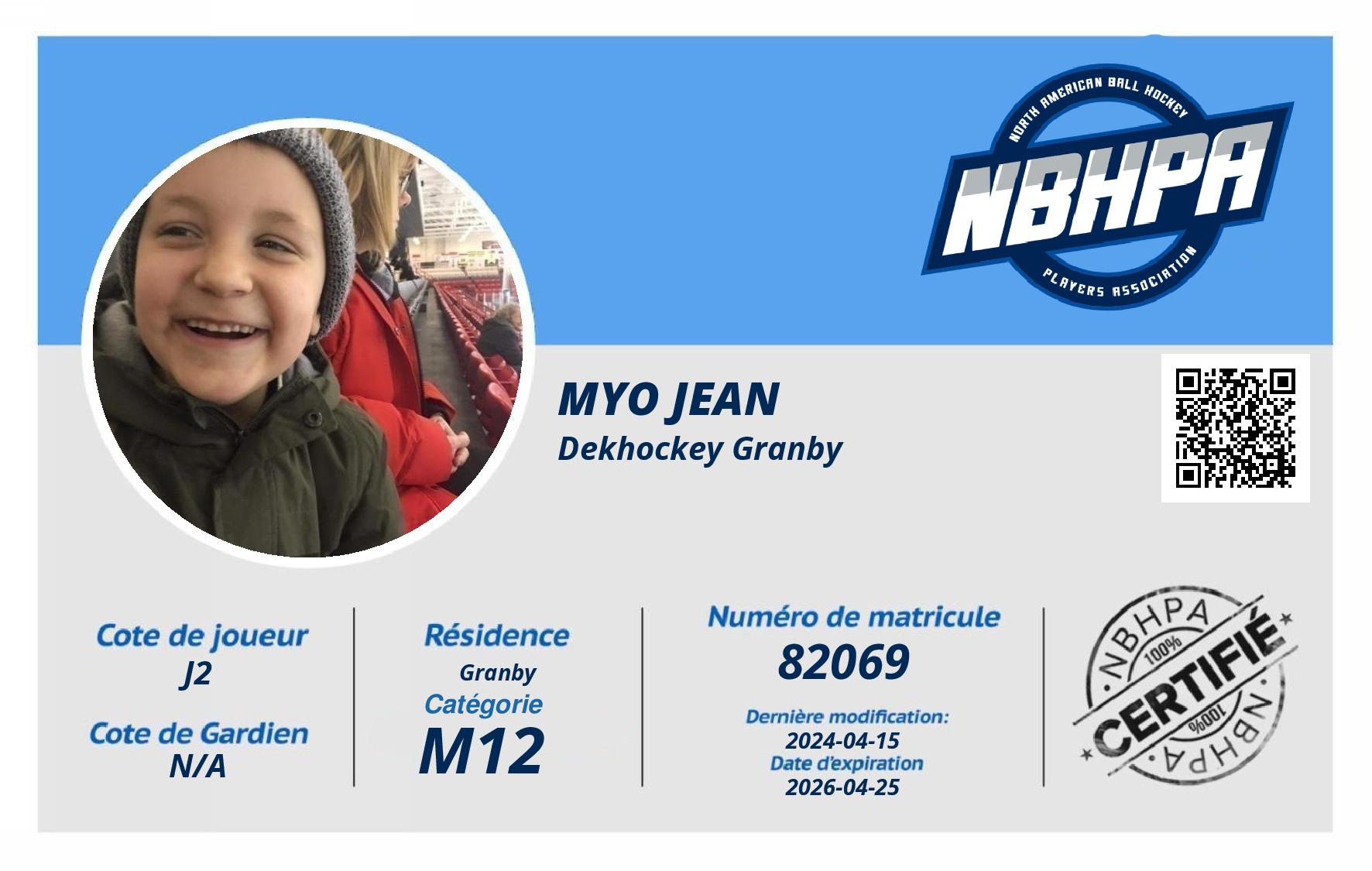 Myo Jean