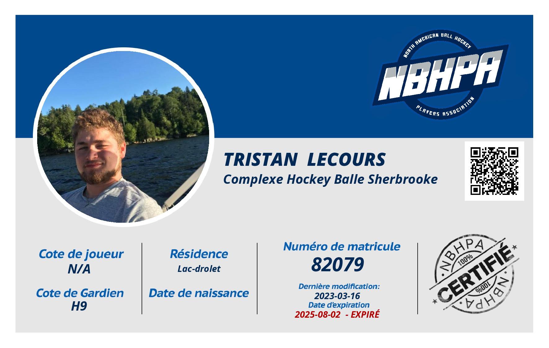 Tristan  Lecours
