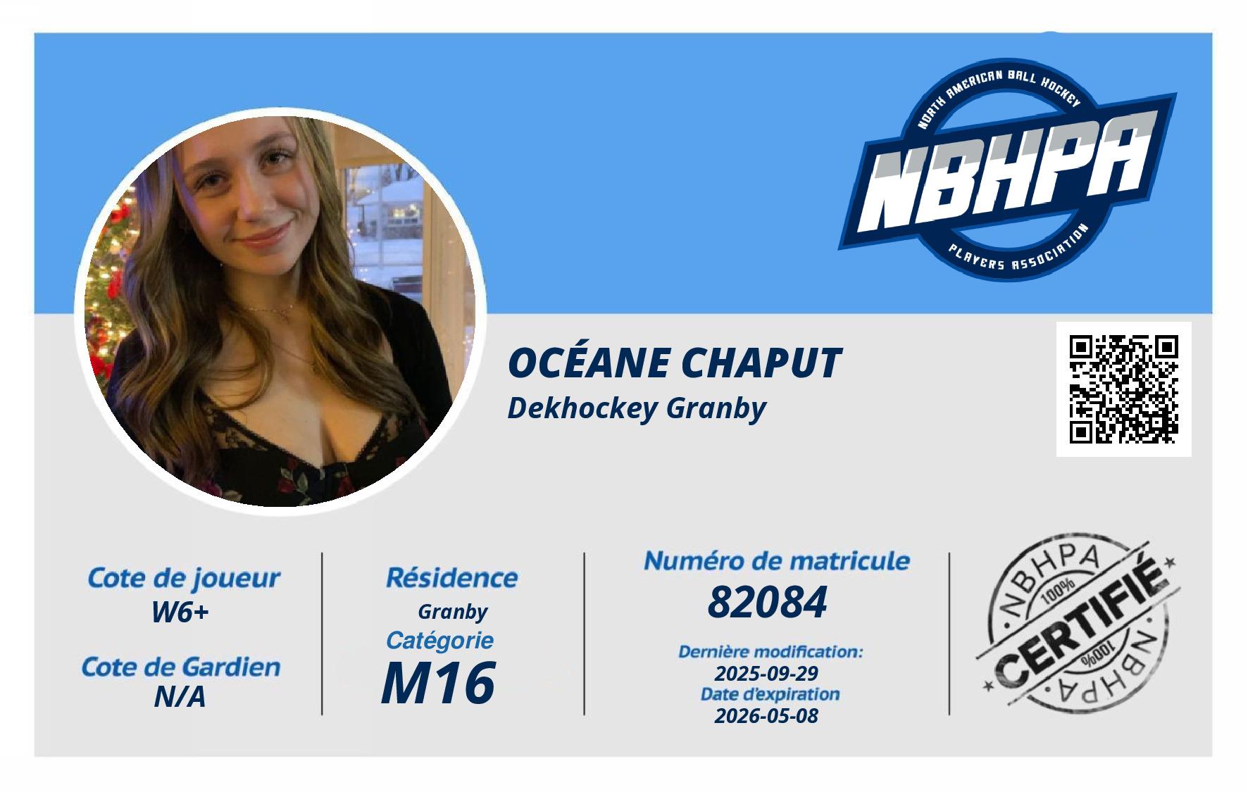 Océane Chaput