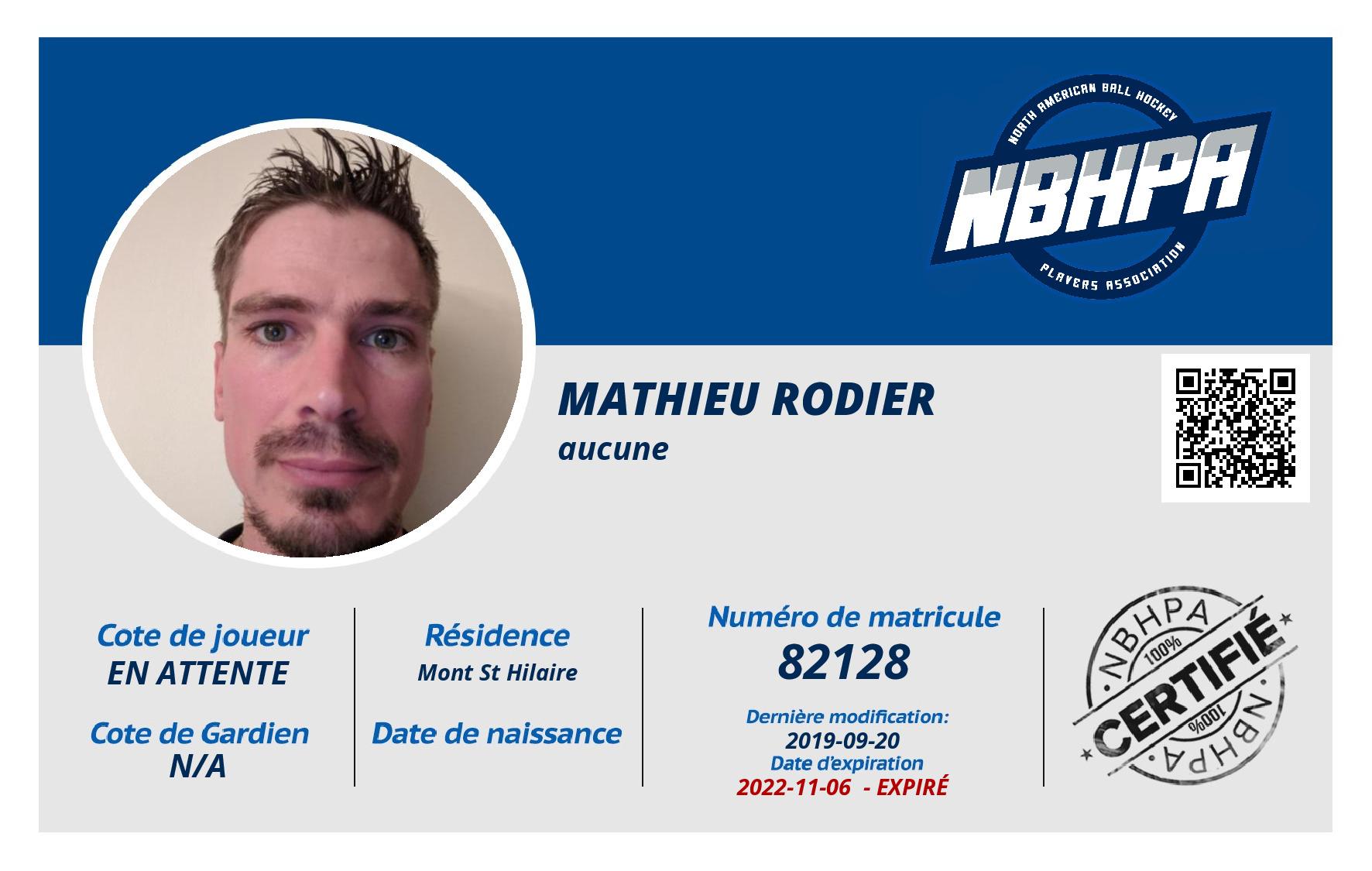 Mathieu Rodier