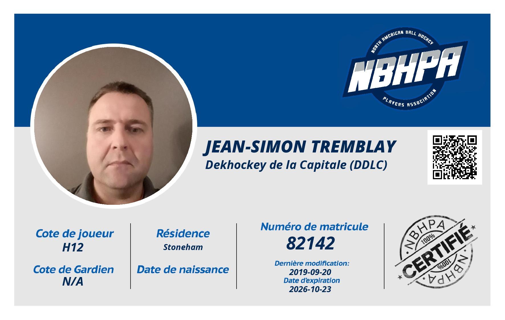 Jean-Simon Tremblay