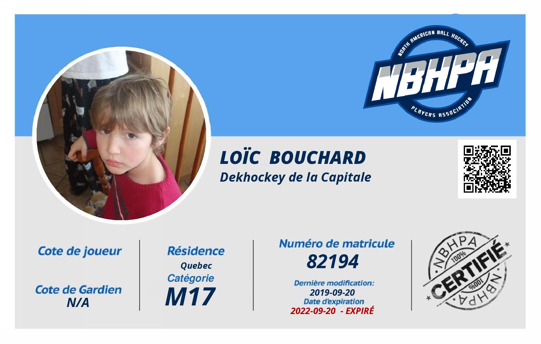 Loïc  Bouchard