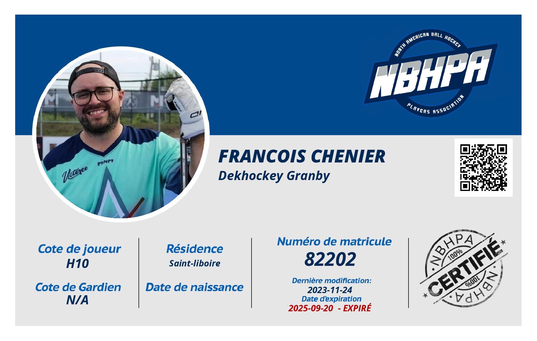 Francois Chenier