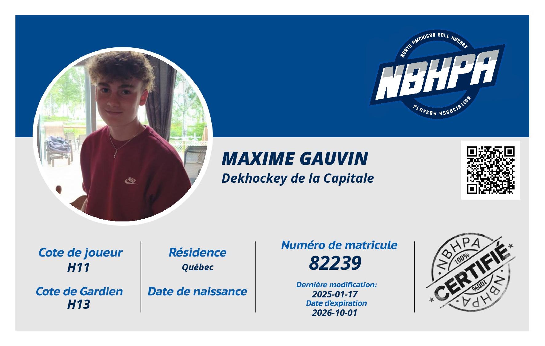 Maxime Gauvin
