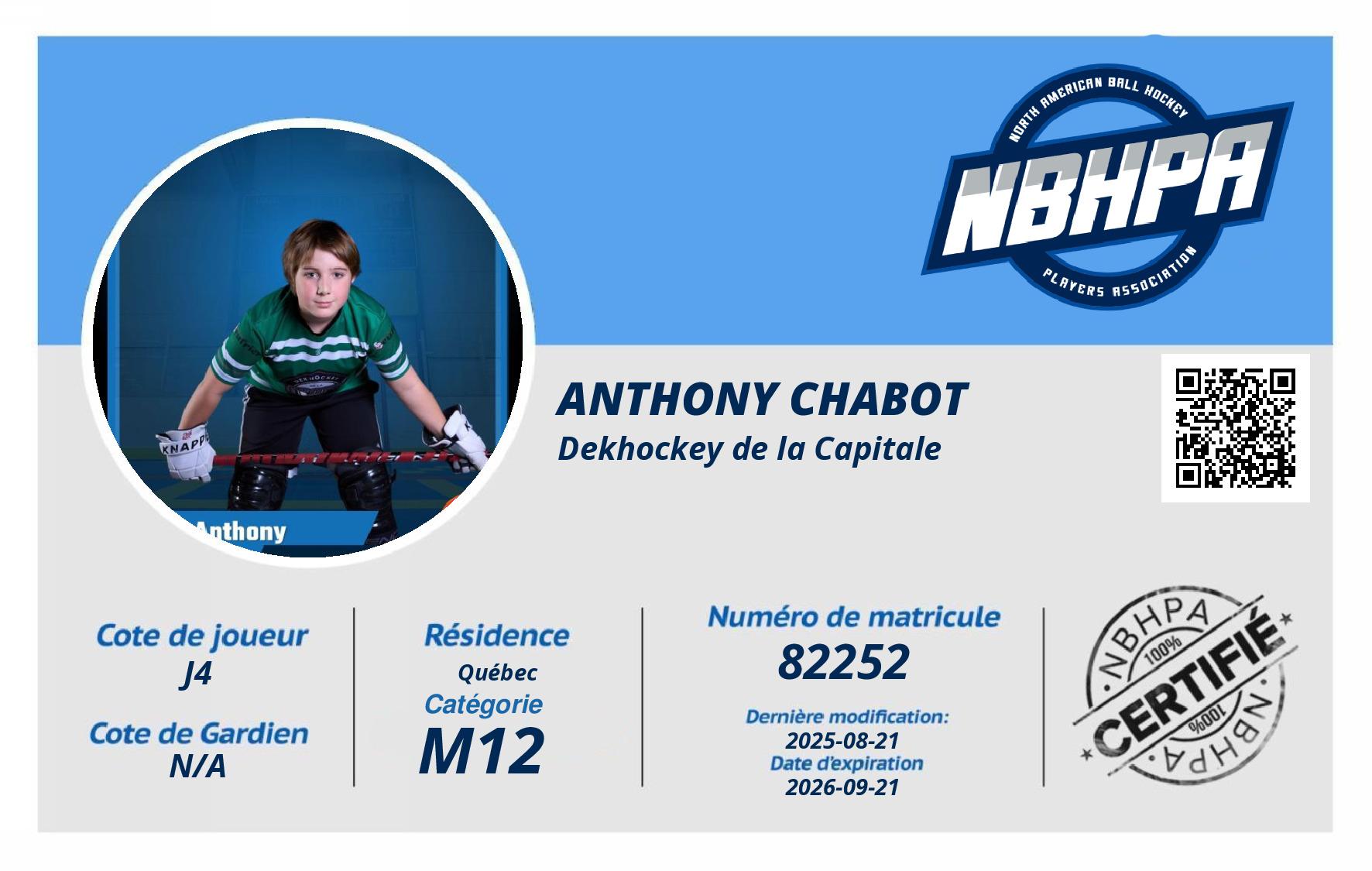 Anthony Chabot