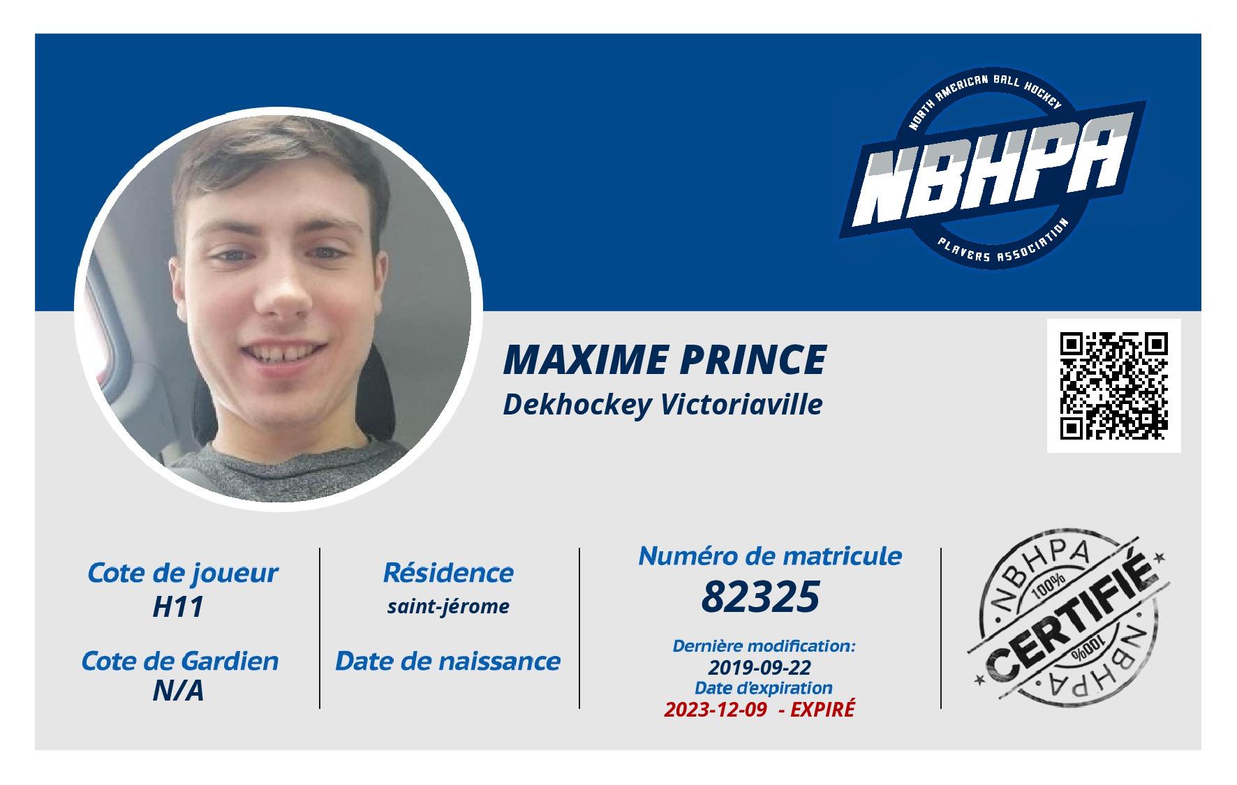 Maxime Prince