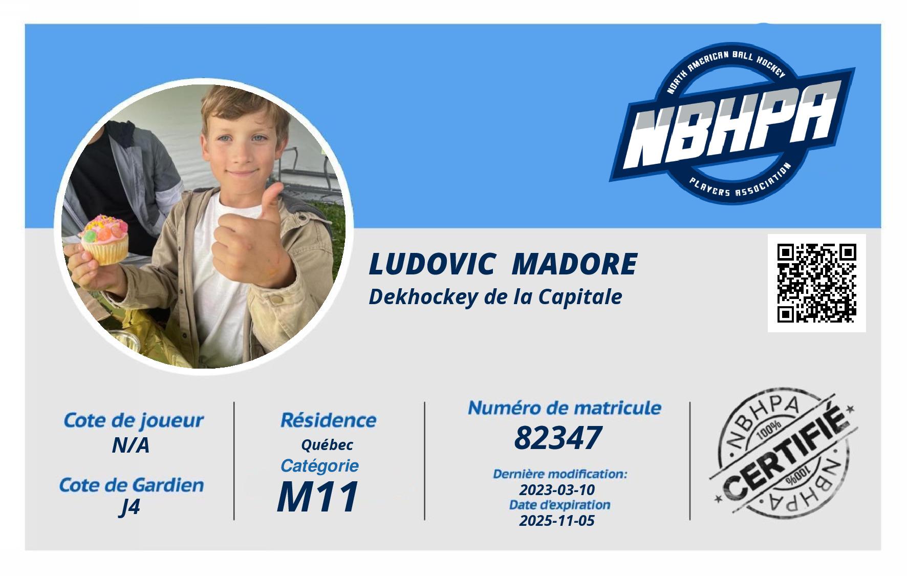 Ludovic  Madore