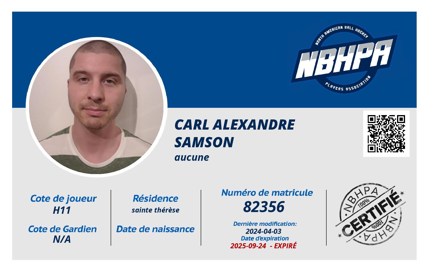 Carl Alexandre Samson