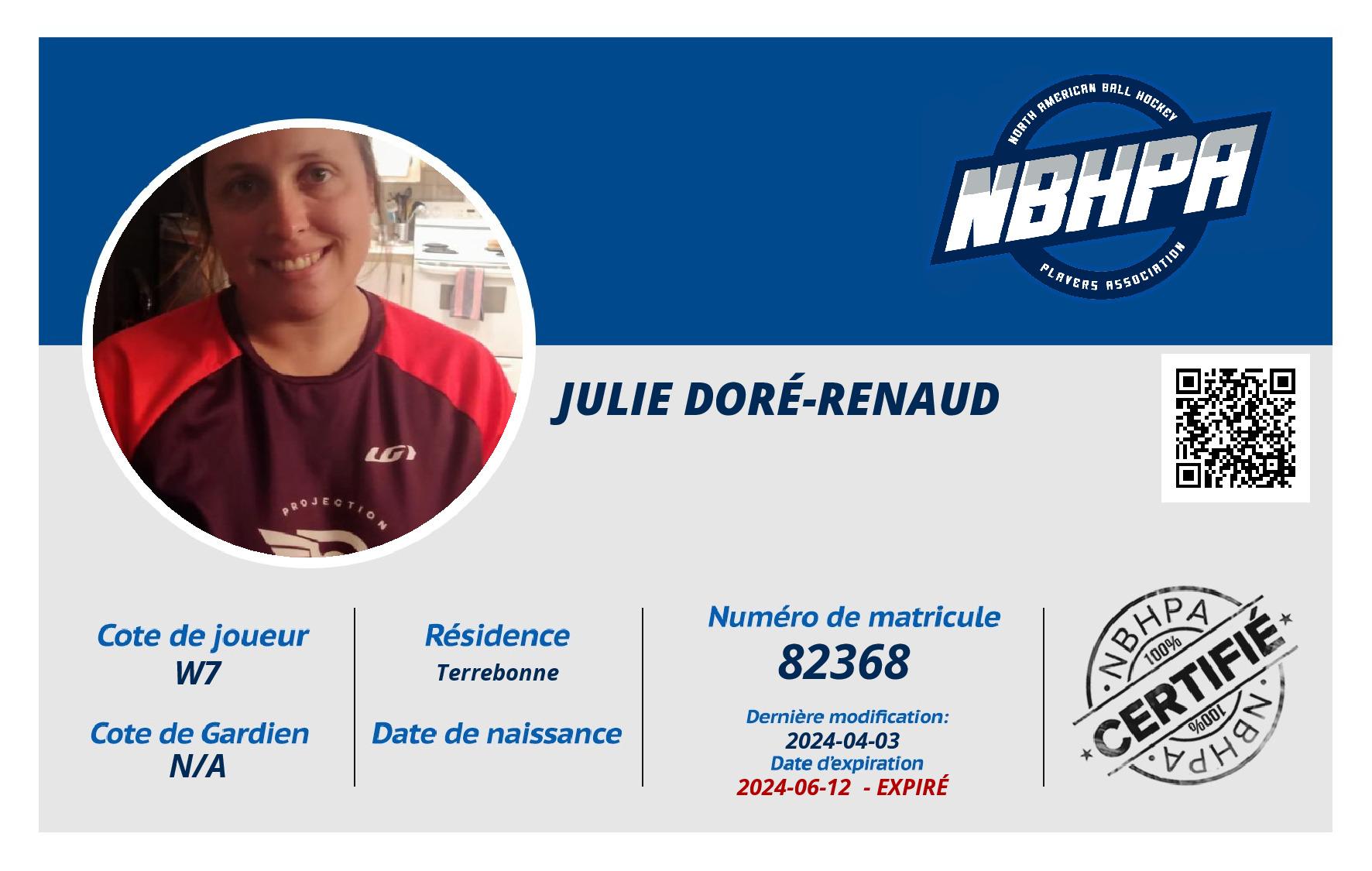 Julie Doré-Renaud