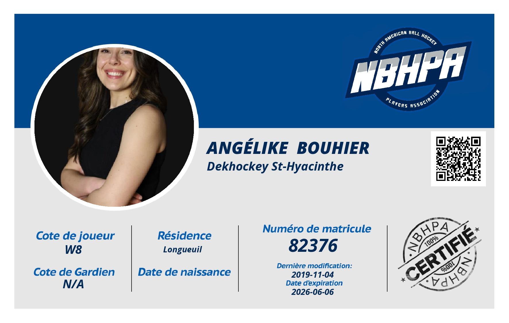 Angélike  Bouhier