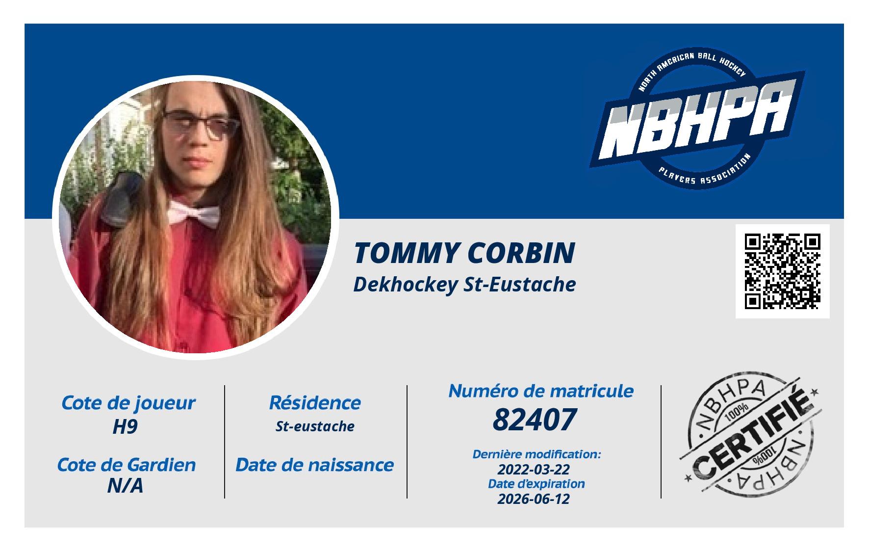 Tommy Corbin