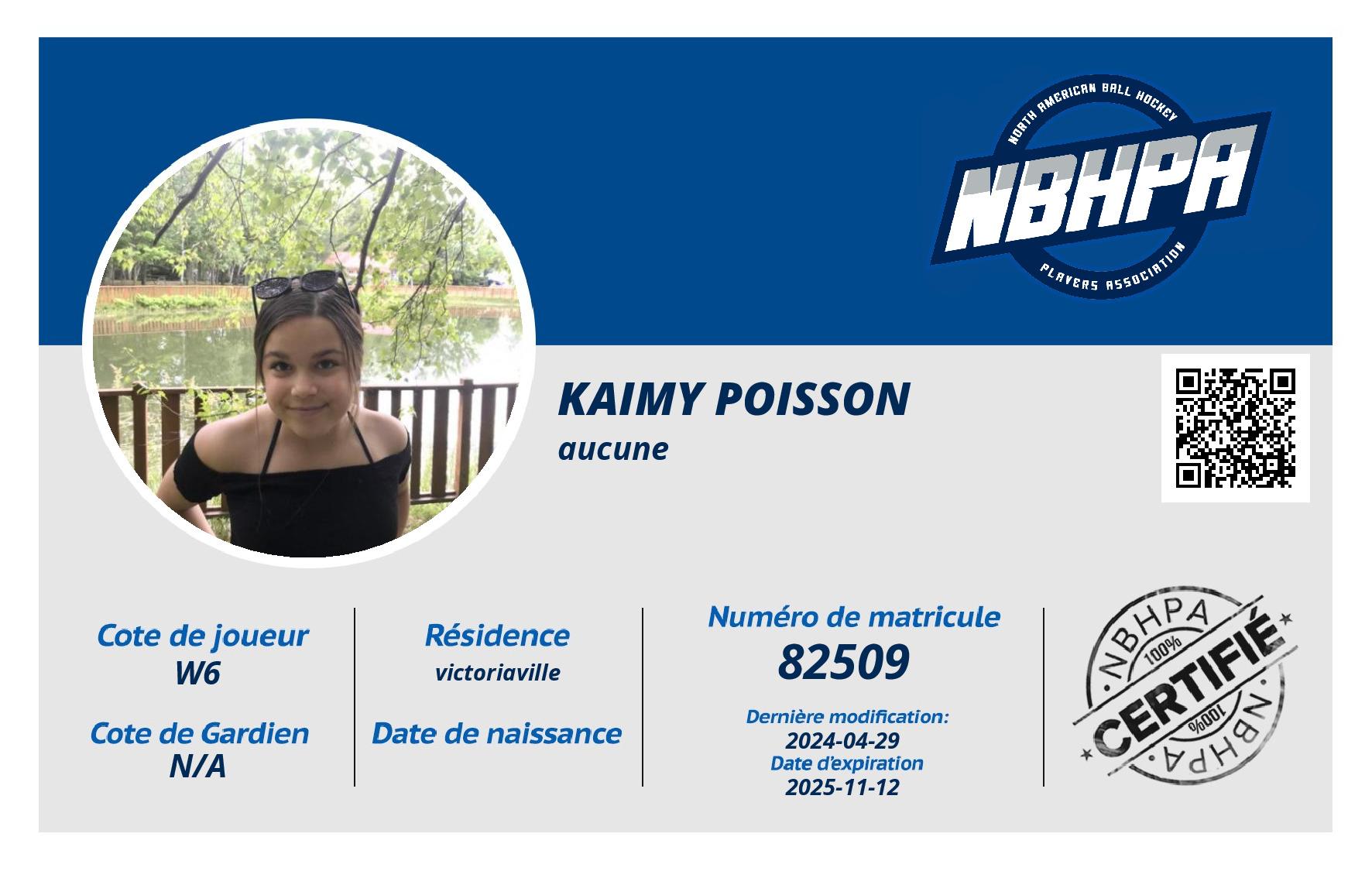 Kaimy Poisson