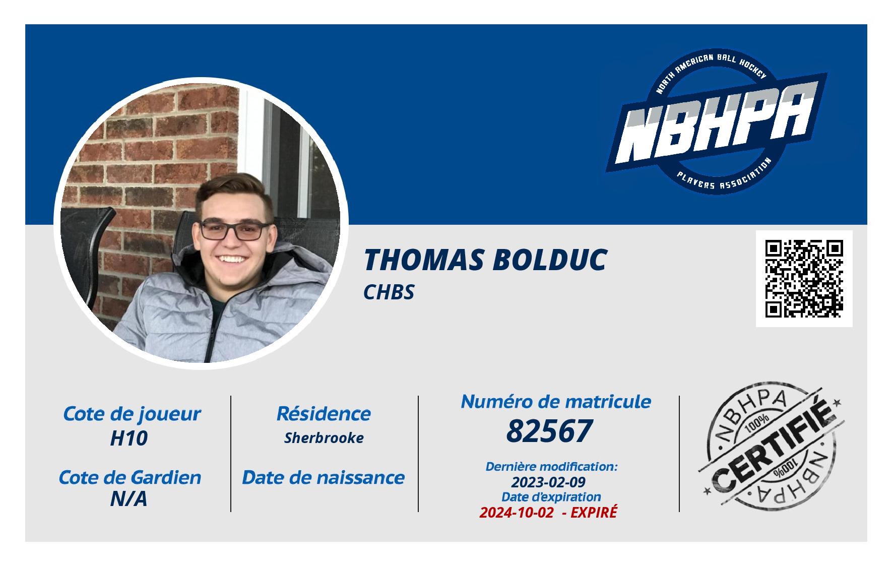 Thomas Bolduc