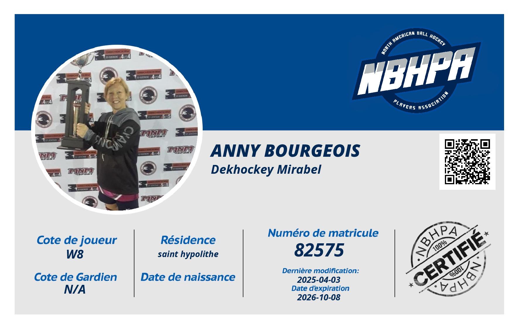 Anny Bourgeois
