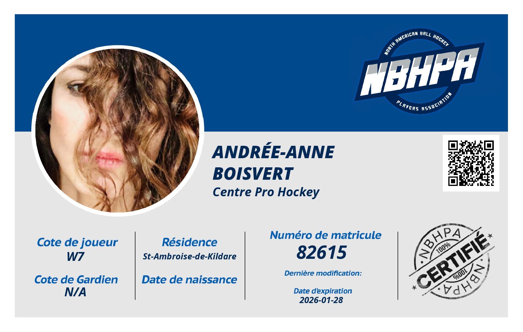 Andrée-Anne Boisvert