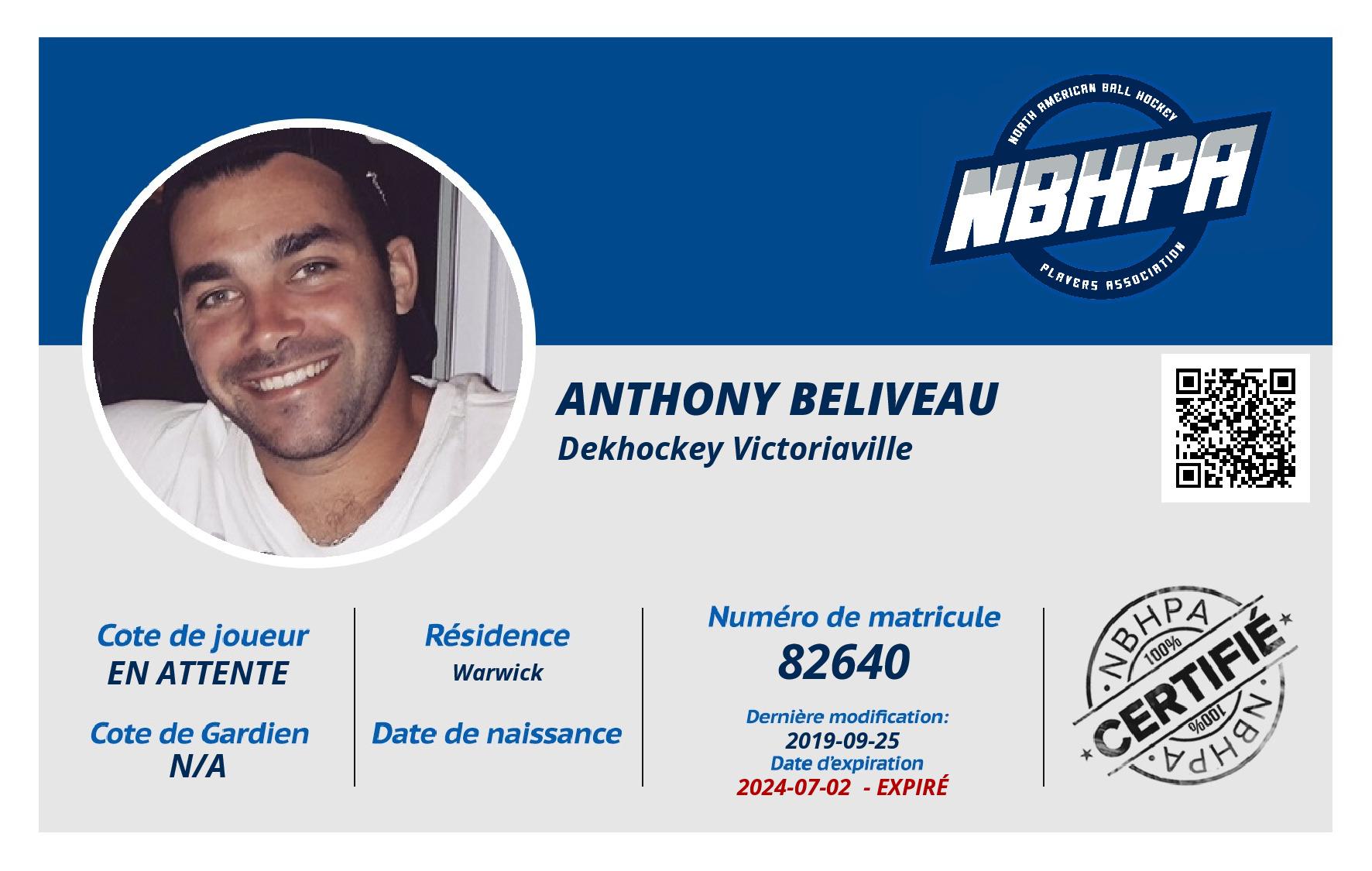 Anthony Beliveau