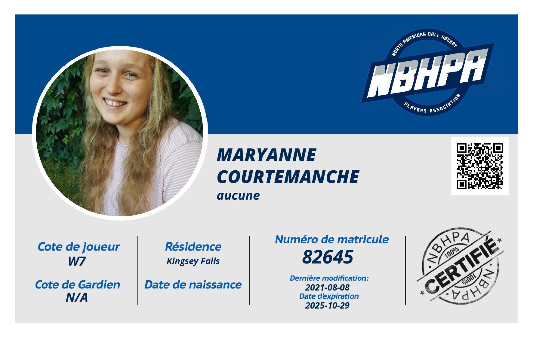 Maryanne Courtemanche