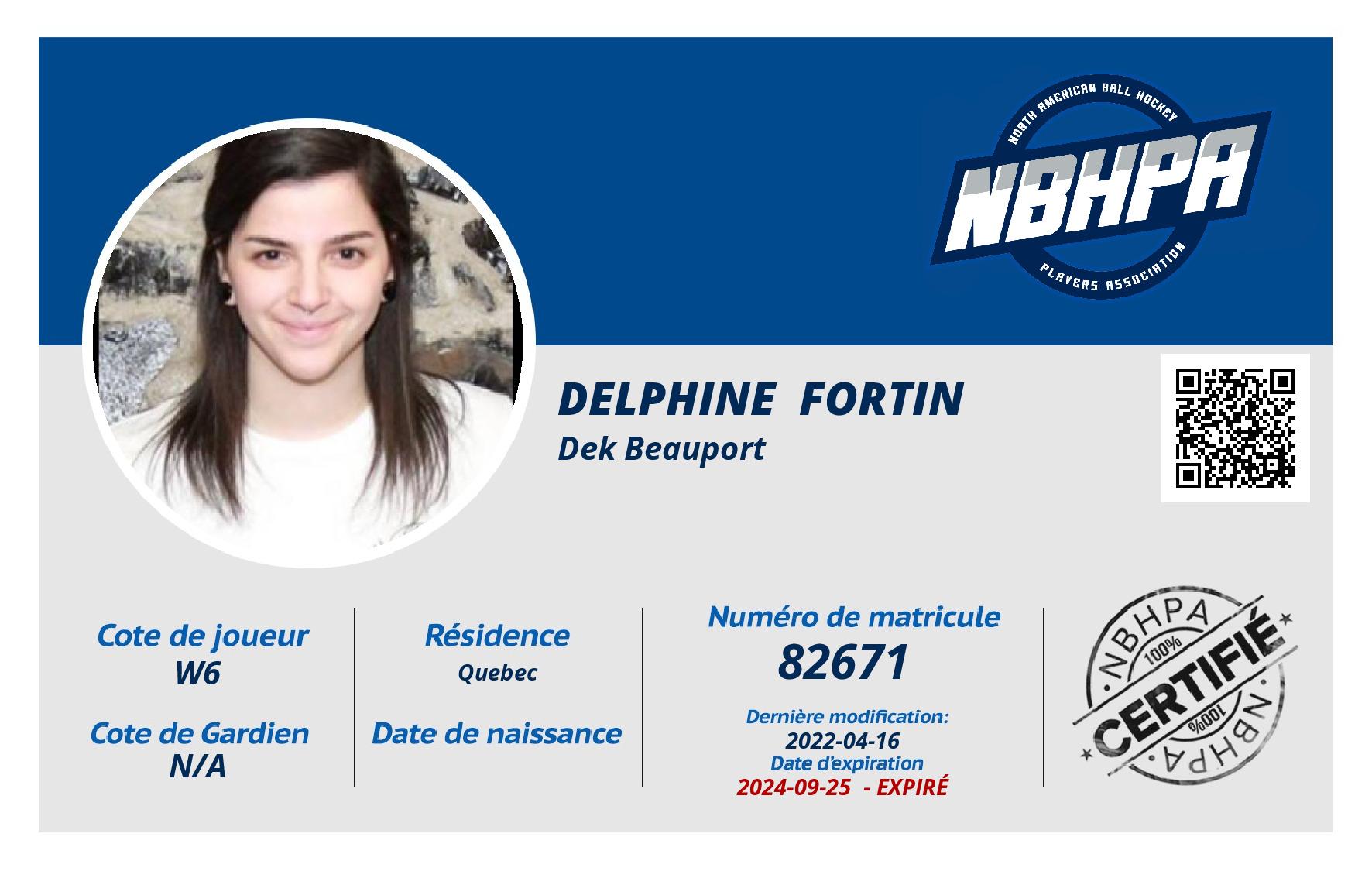 Delphine  Fortin