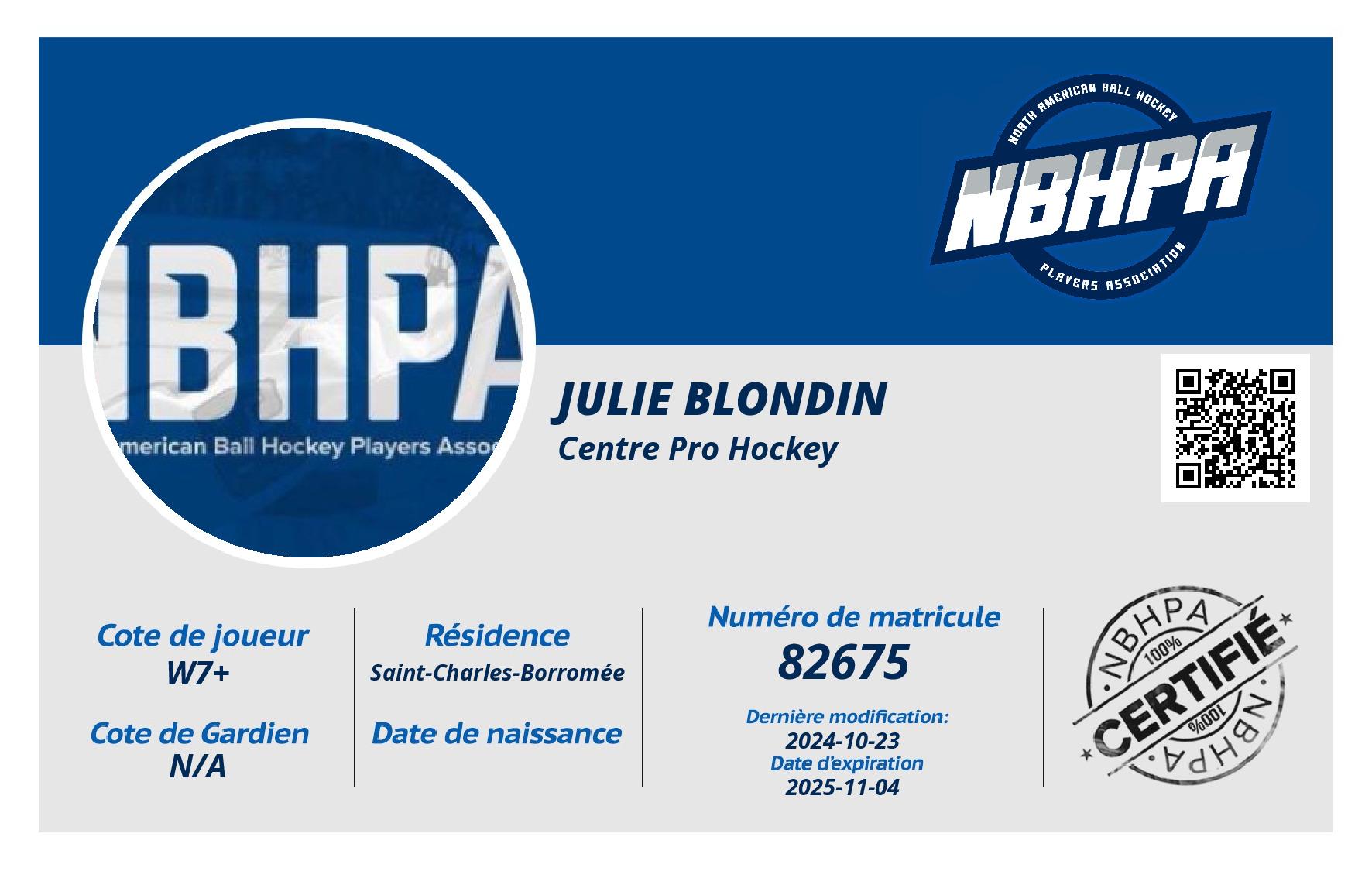 Julie Blondin