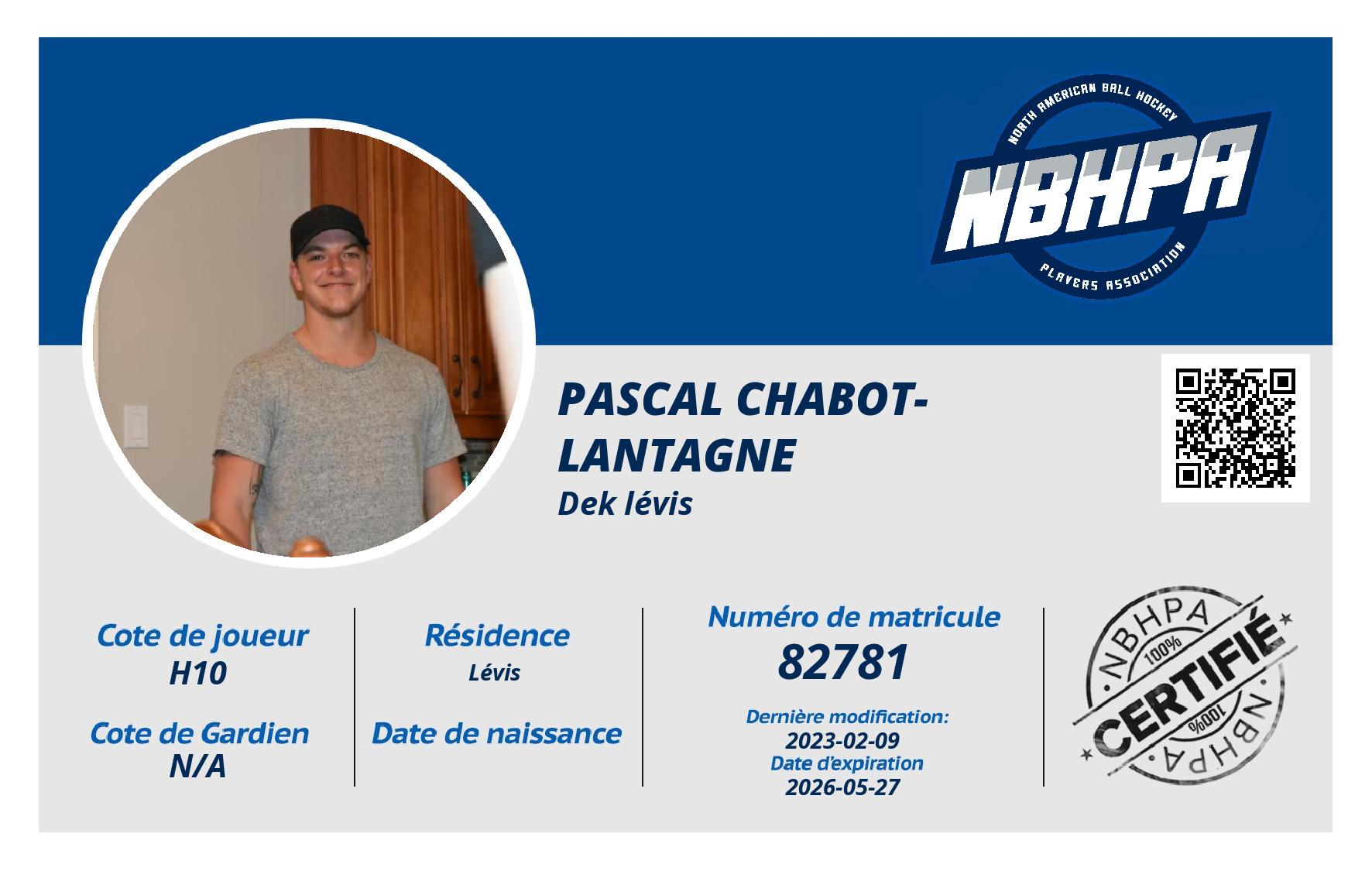 Pascal Chabot-Lantagne