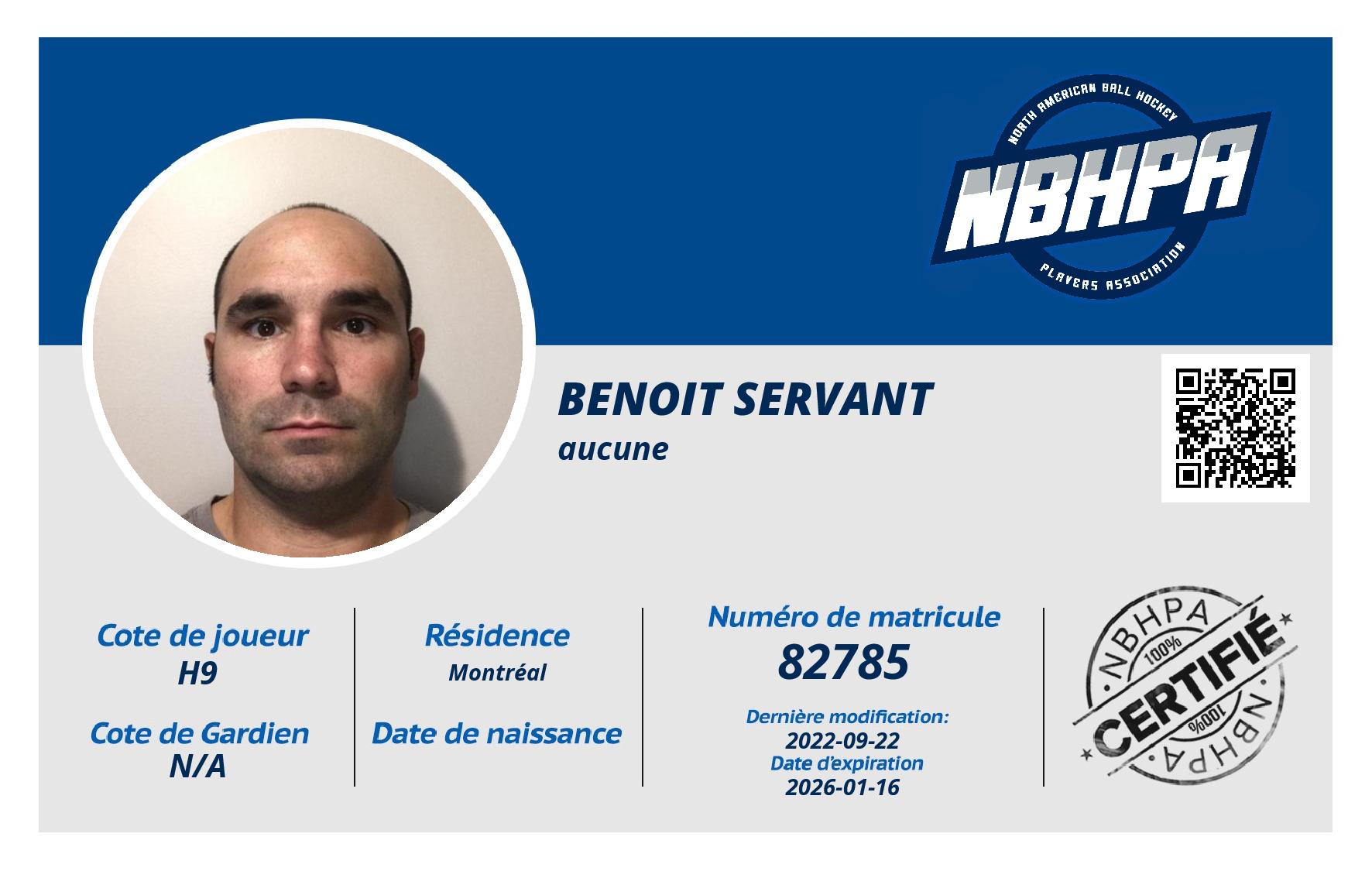 Benoit Servant