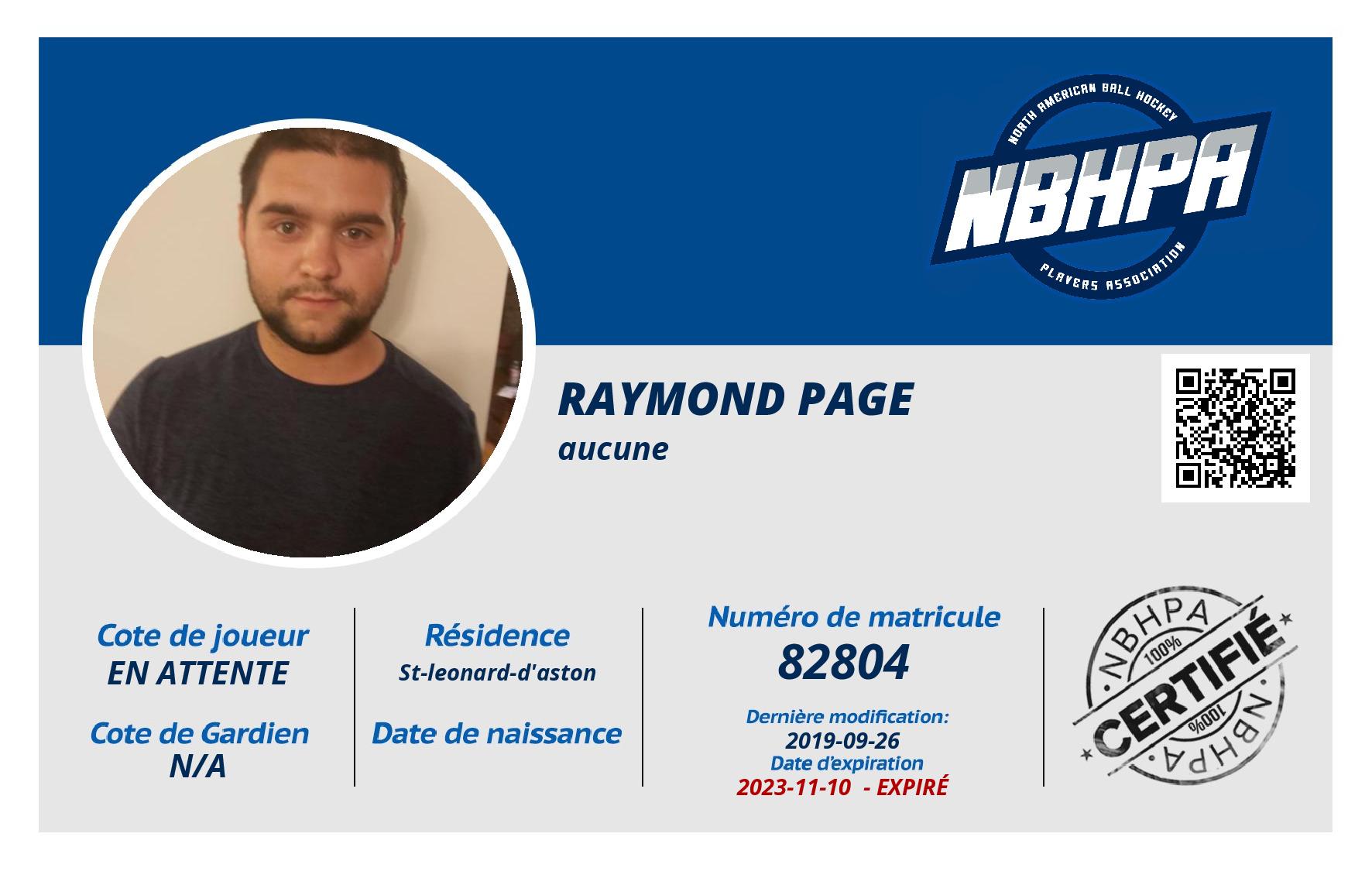 Raymond Page