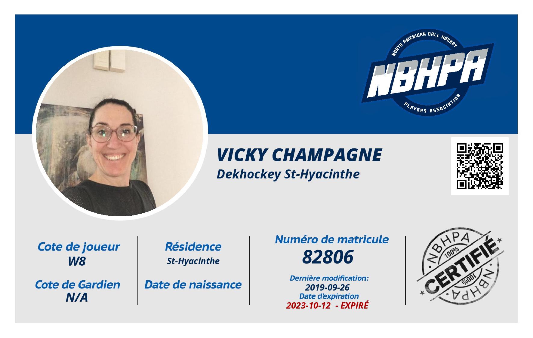 Vicky Champagne