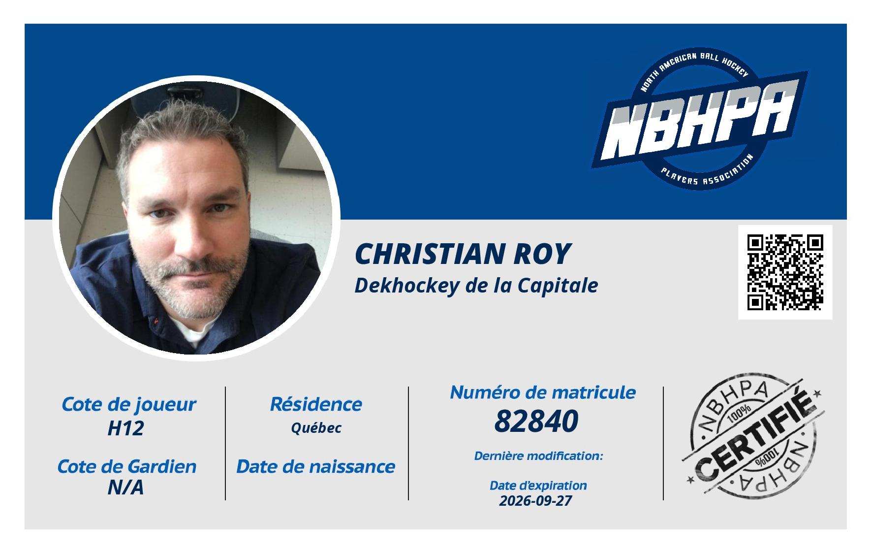 Christian Roy