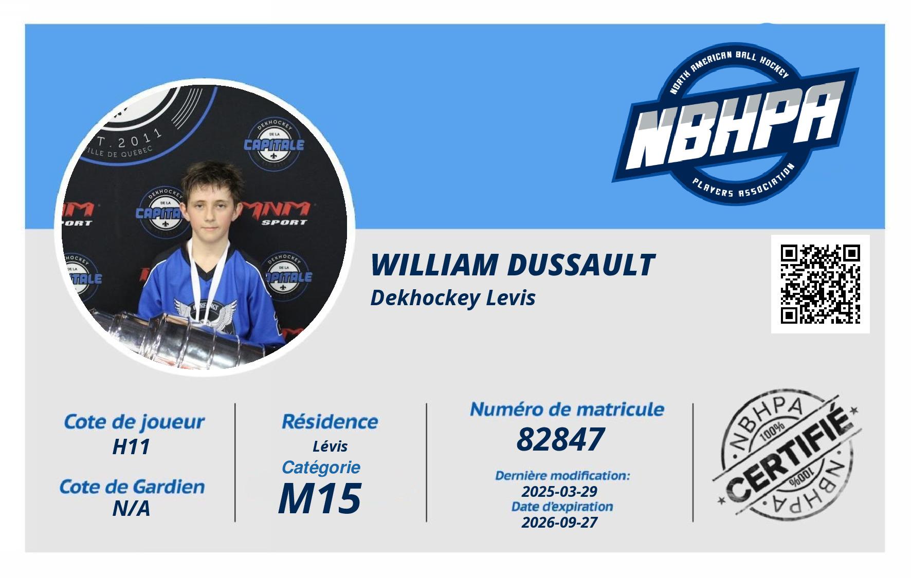 William Dussault