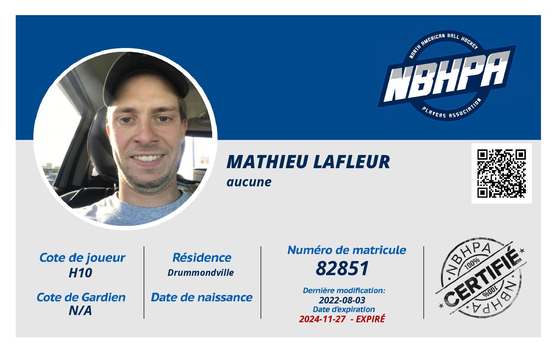 Mathieu Lafleur