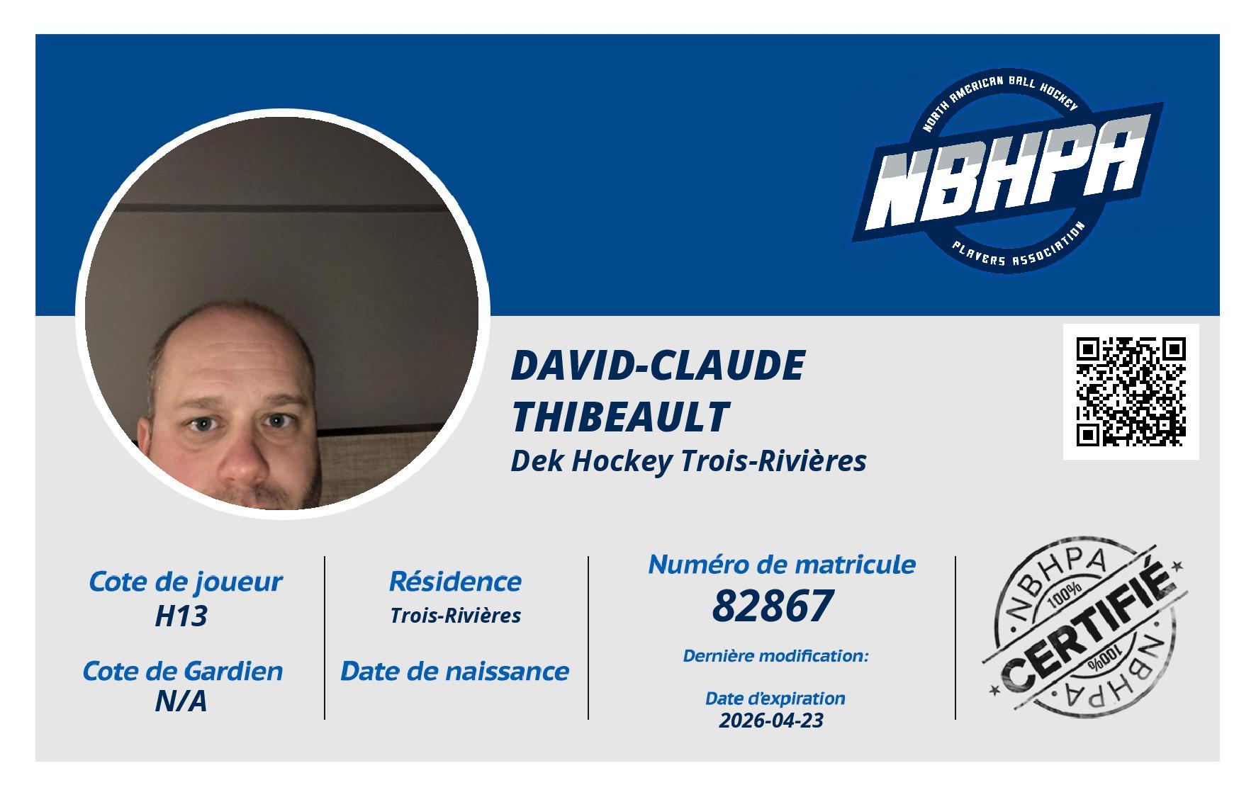 David-Claude Thibeault