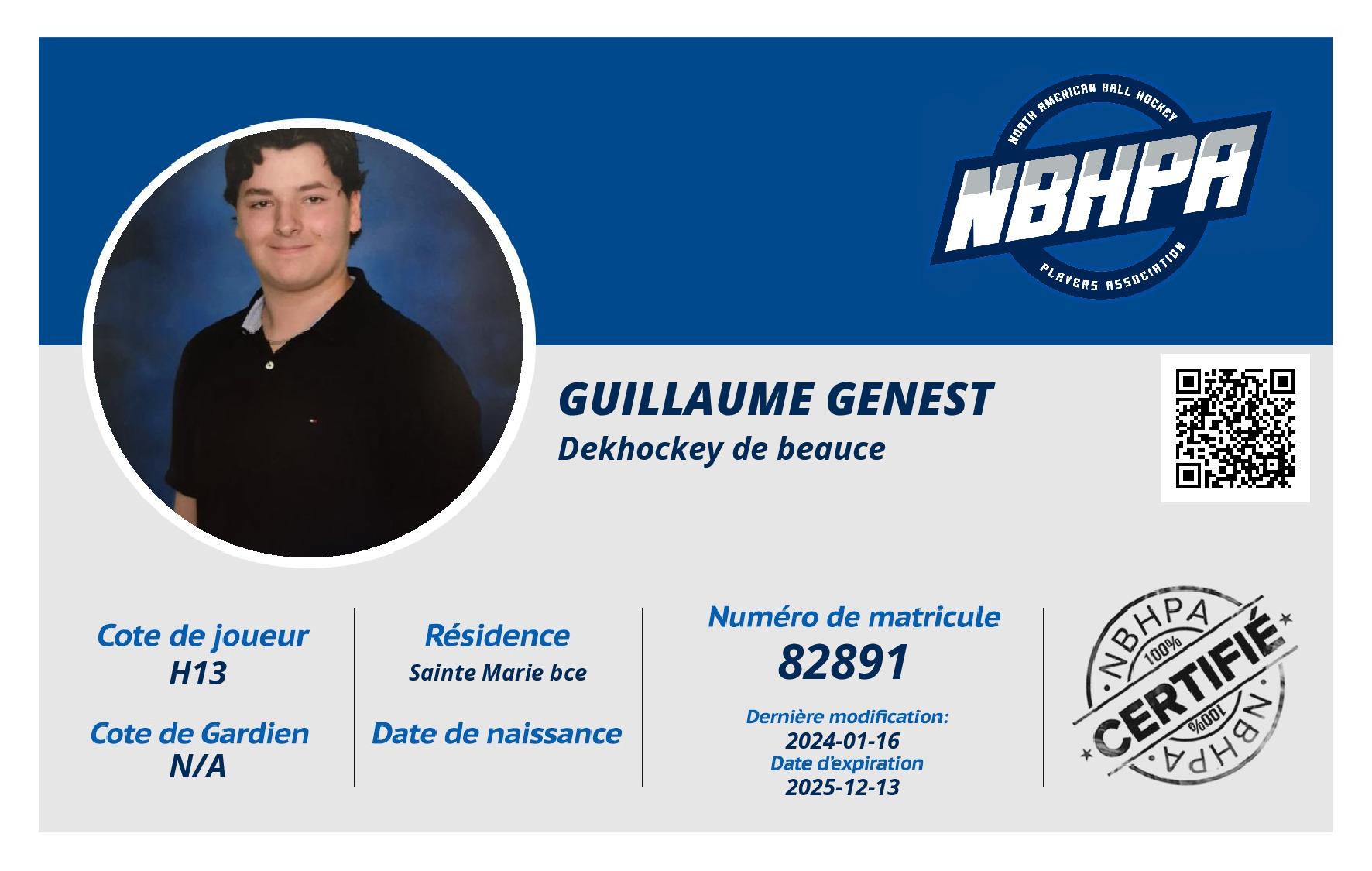 Guillaume Genest