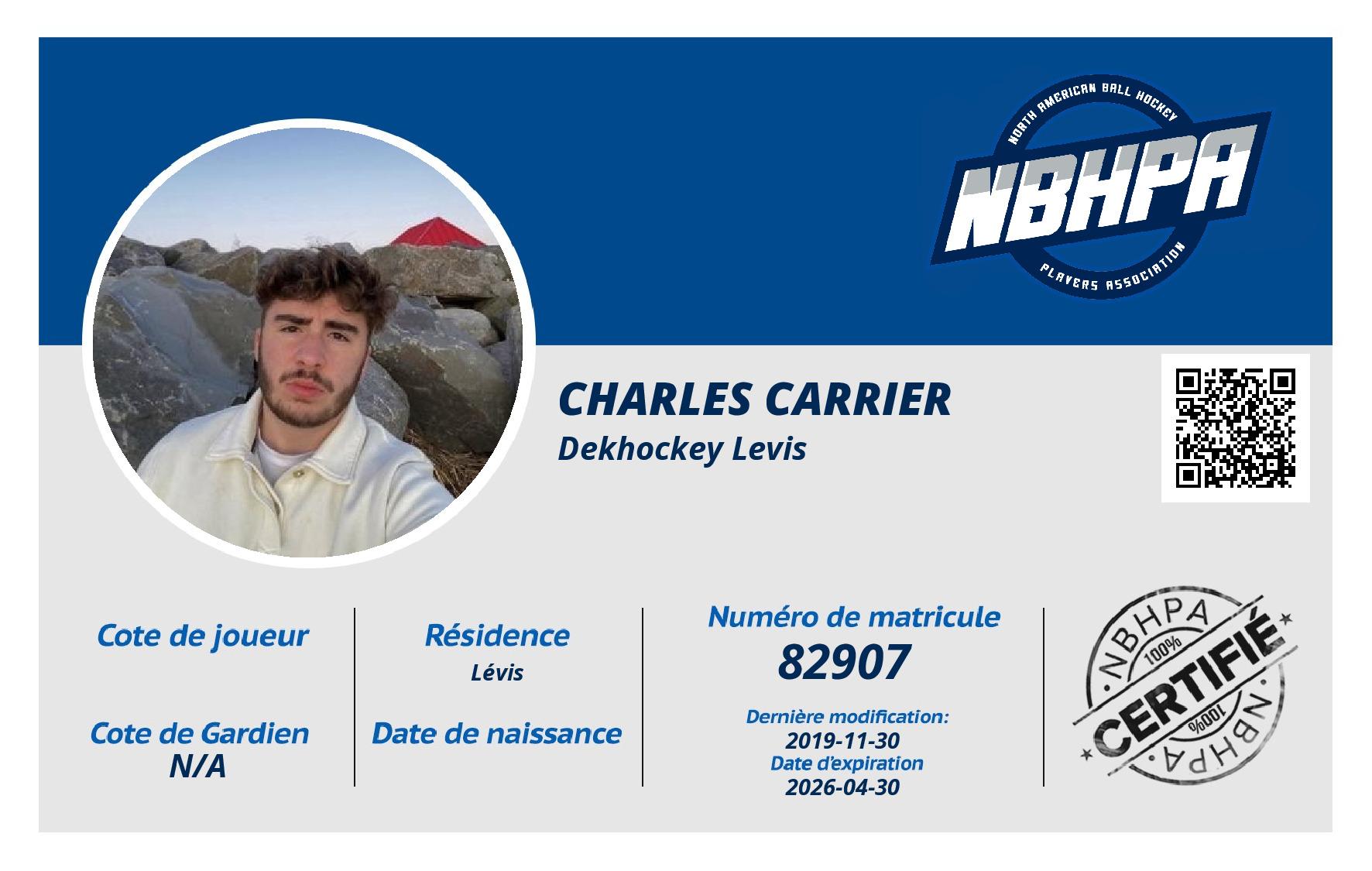 Charles Carrier