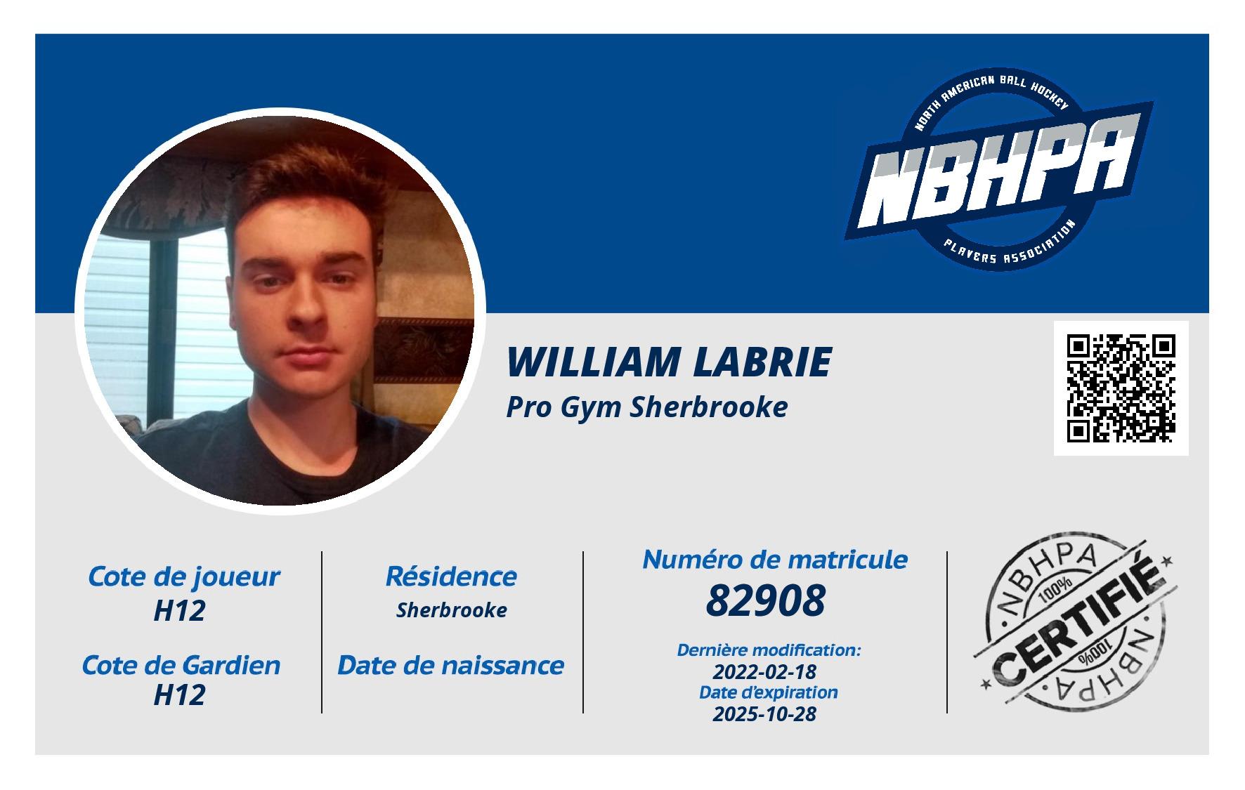 William Labrie
