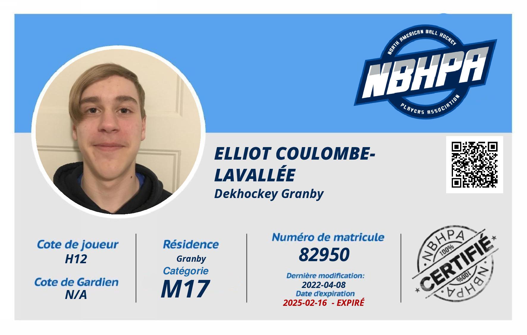 Elliot Coulombe-Lavallée